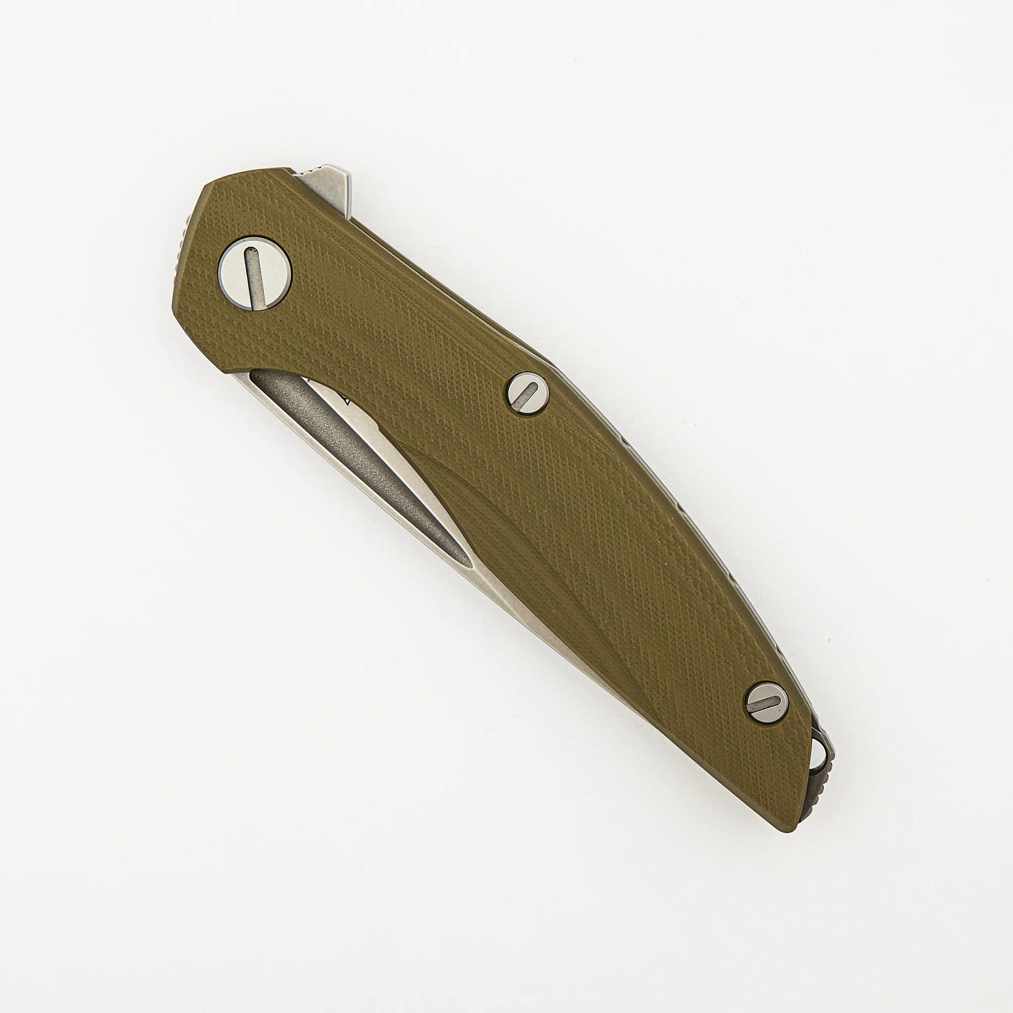 111 - Green G10 Handle - S30V Blade - MRBS - Image 3