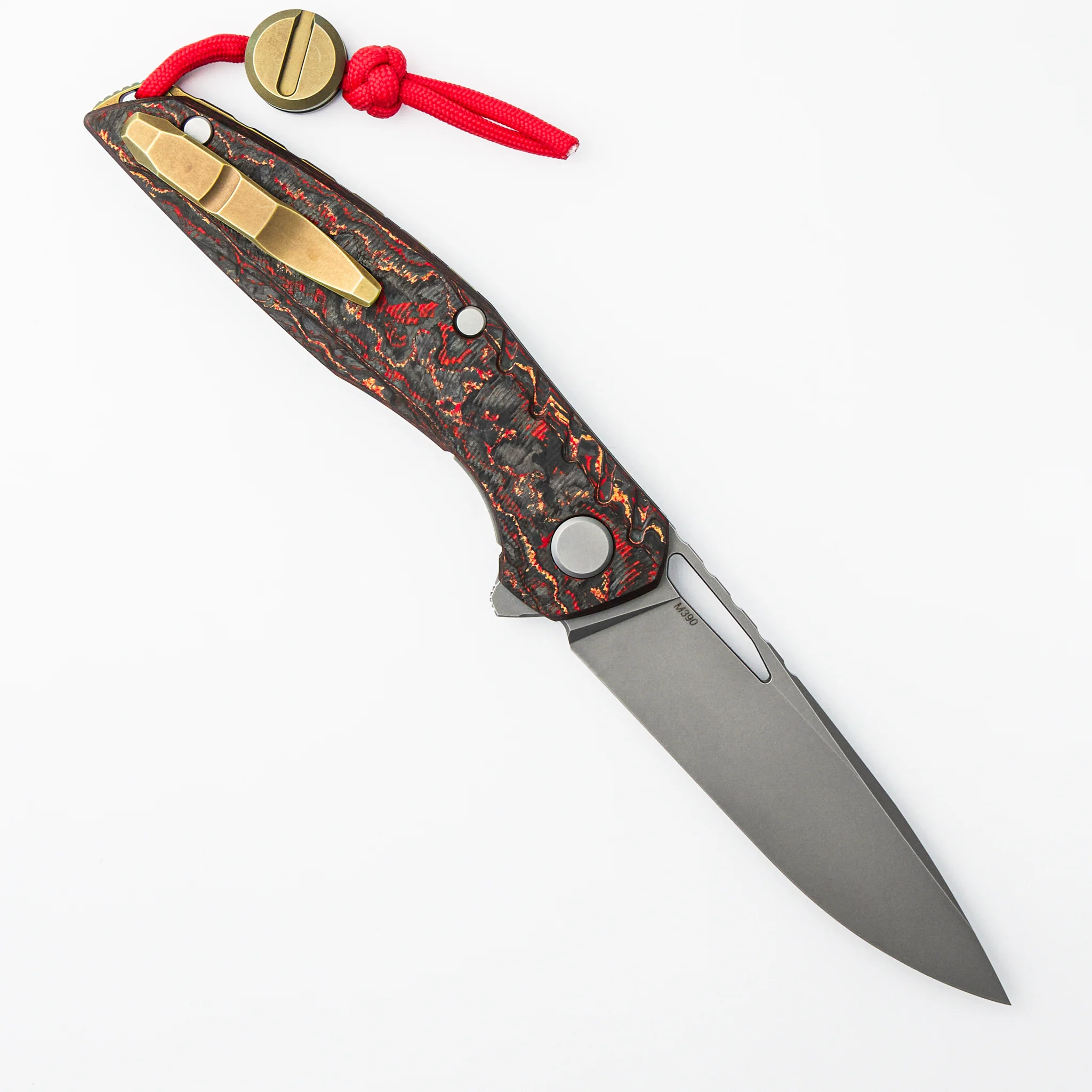 111 Ignis - "Phoenix Wing" TechnoCarbo Handle - M390 Blade - MRBS - Image 2