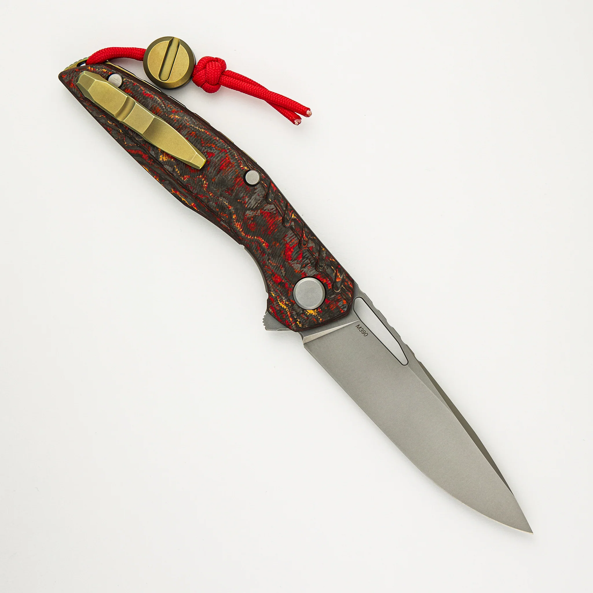 111 Ignis - "Phoenix Wing" TechnoCarbo Handle - M390 Blade - MRBS - Image 2