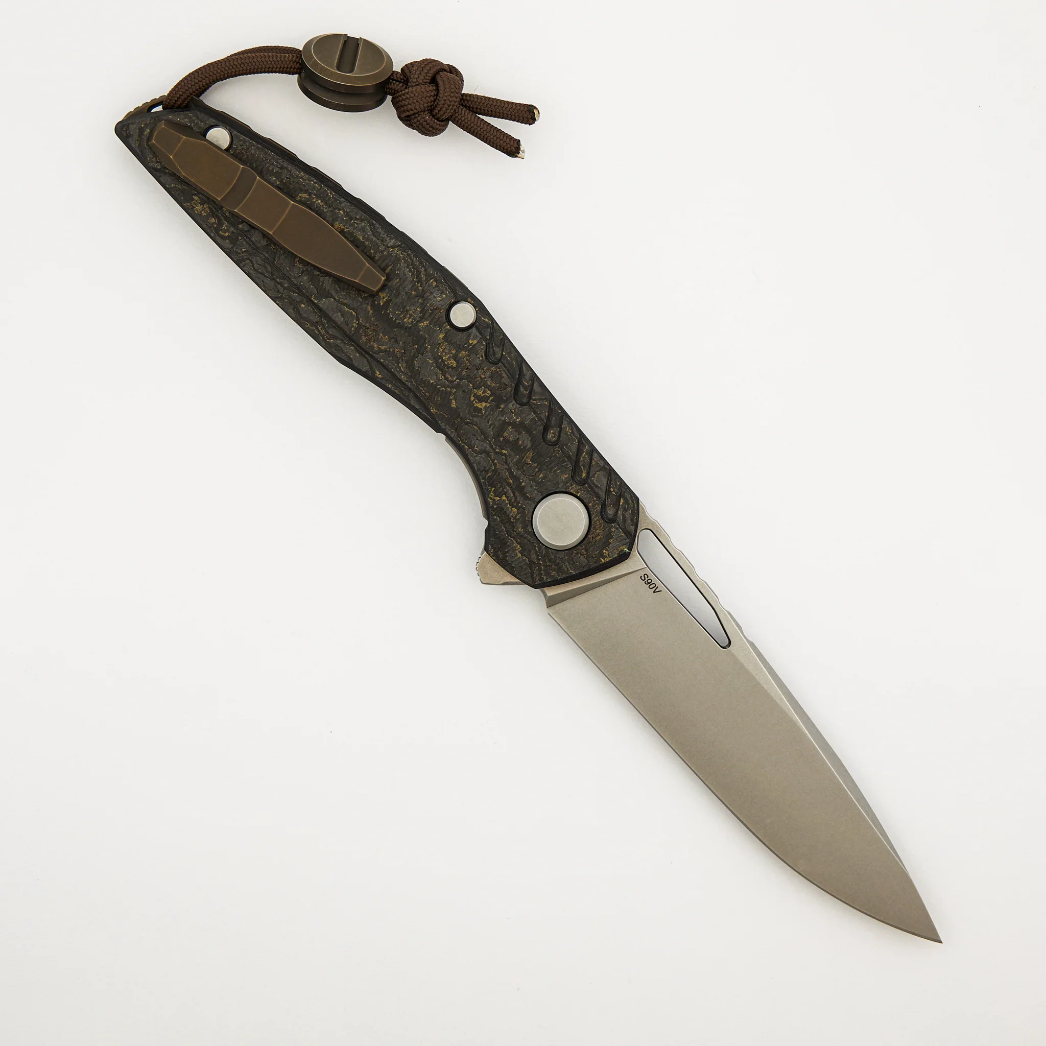 111 Terrus - Special Edition - "Rare Earth" TechnoCarbo Handle - S90V Blade - MRBS - Image 2