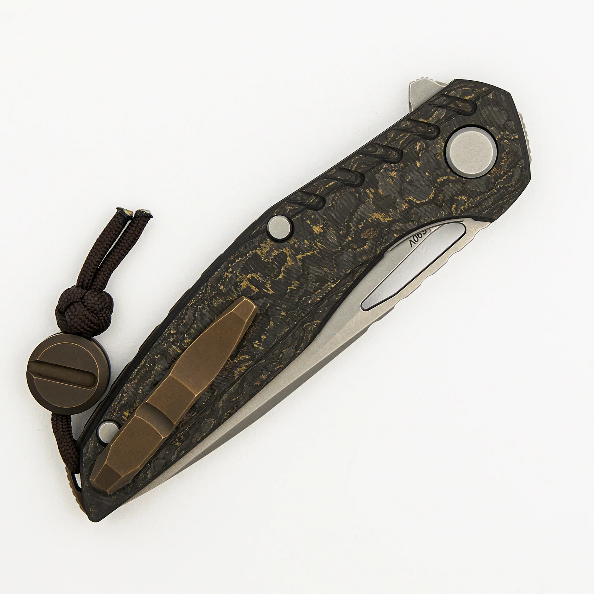 111 Terrus - Special Edition - "Rare Earth" TechnoCarbo Handle - S90V Blade - MRBS - Image 4