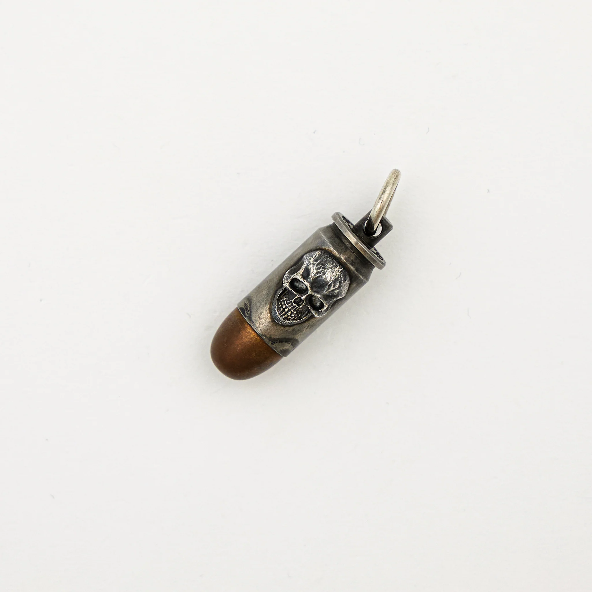 45 Reliquary Stash Can Pendant W/ 24" 3mm Talon Chain