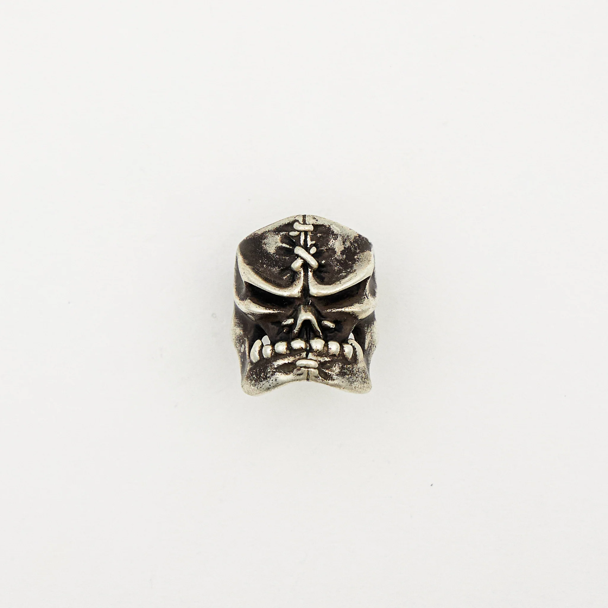 .925 Kamikaze Puncher w/ Stitches Ring - Size 12