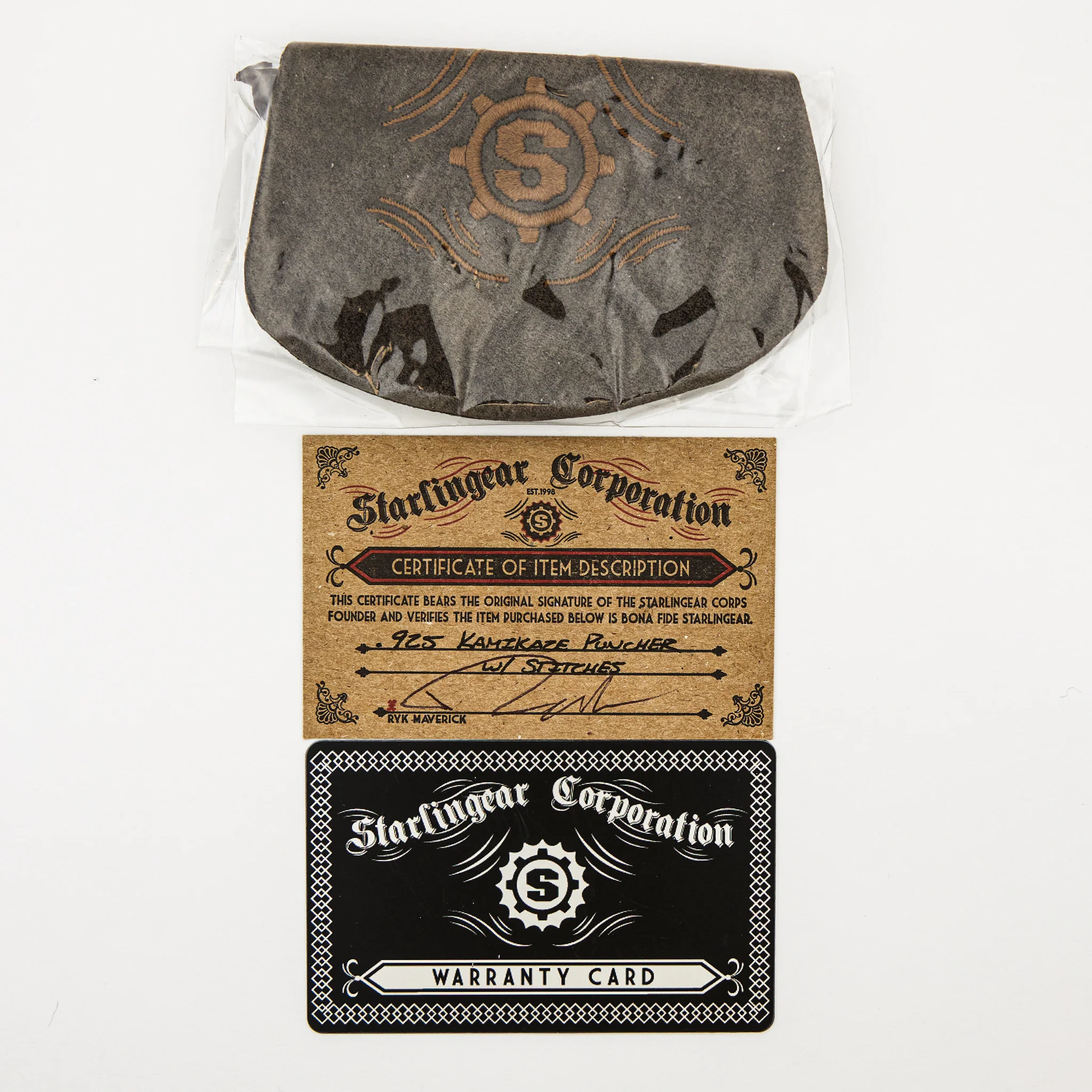.925 Kamikaze Puncher w/ Stitches Ring - Size 12 - Image 5