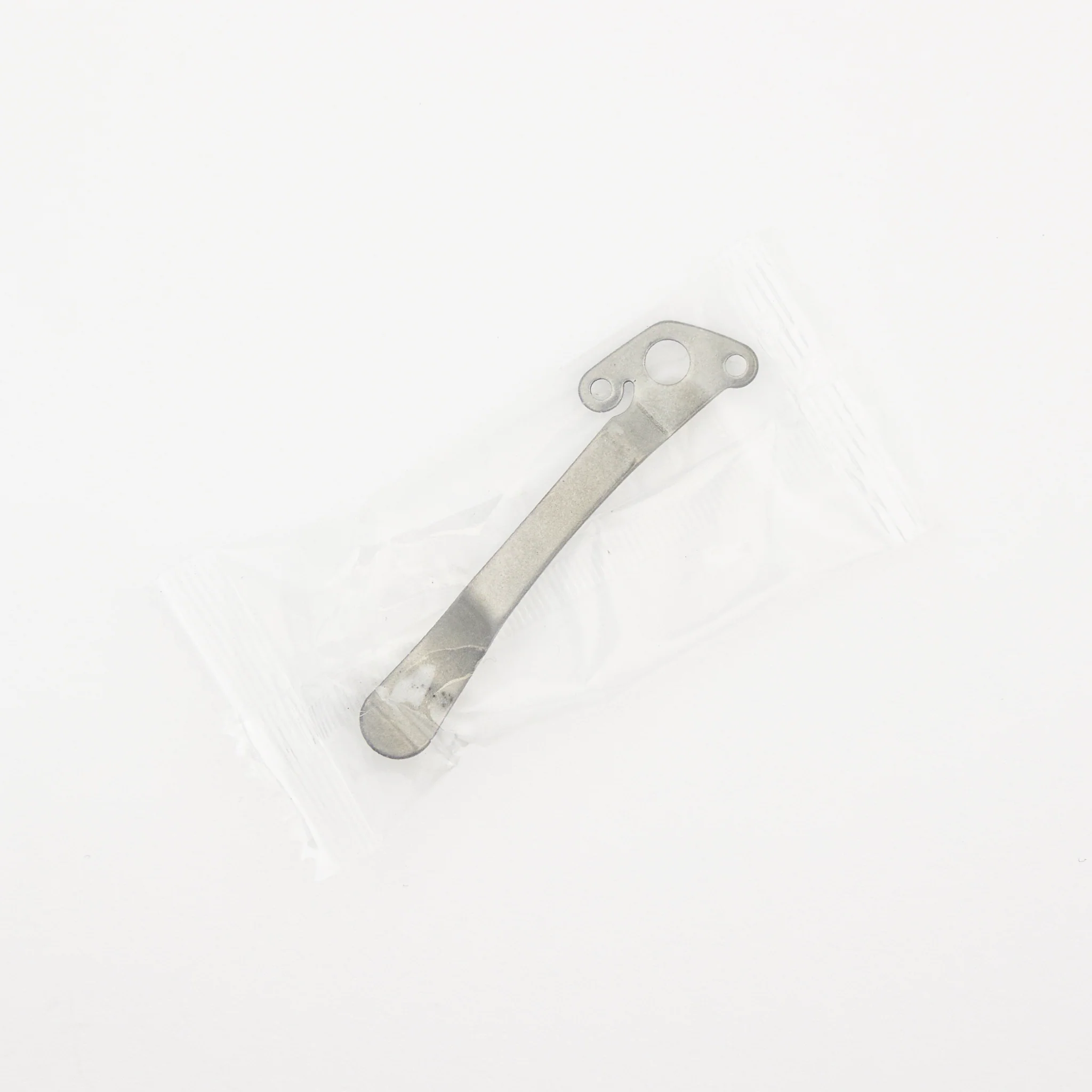 AD20.5 20CV Textured Titanium Handle Clip Point Stonewash Blade - Image 8