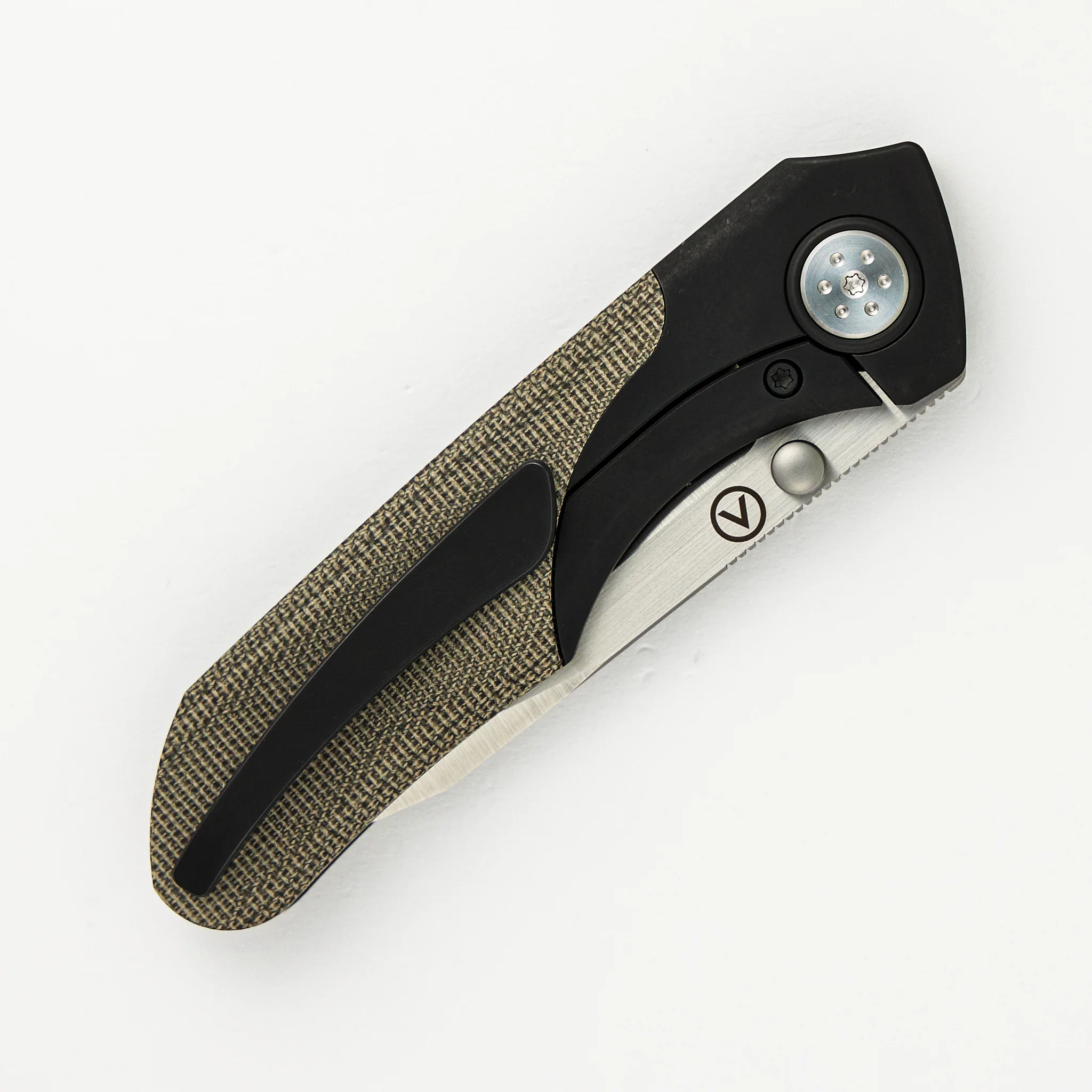 Keen - Titanium/Micarta Handle - M390 Blade - Image 4