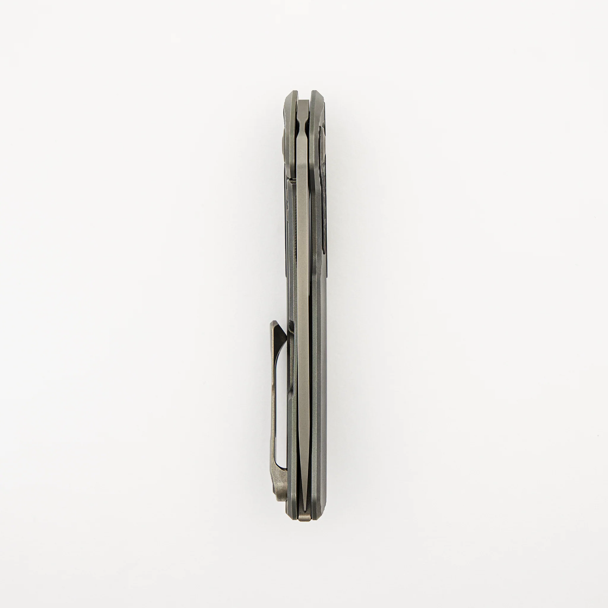 Archer - Ridged Titanium Handle W/ TechnoCarbo Inlay - MagnaCut Blade - Image 5