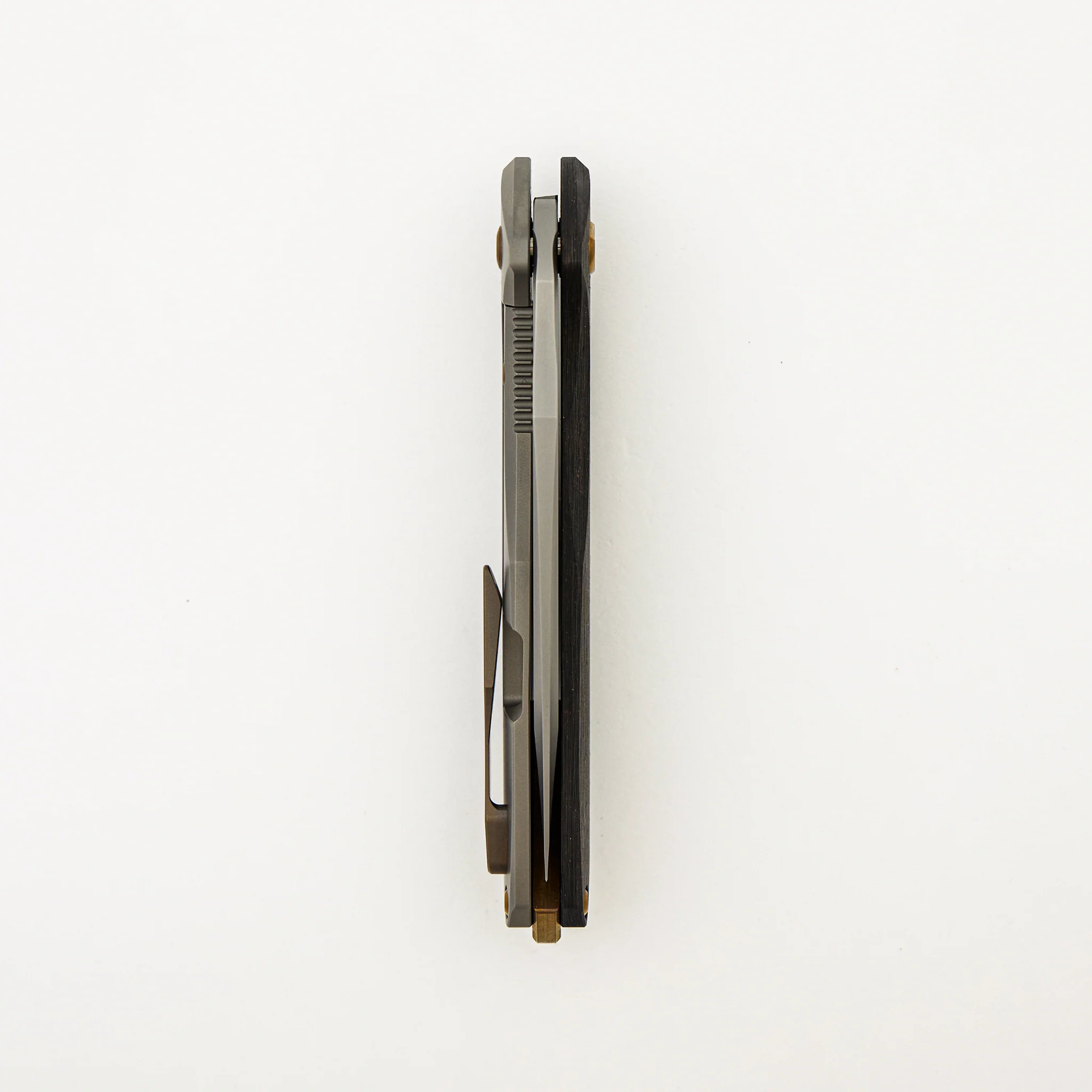 Arius - Gen. 2 - Titanium/Copper Carbon Fiber Handle - CTS-XHP Blade - Image 5