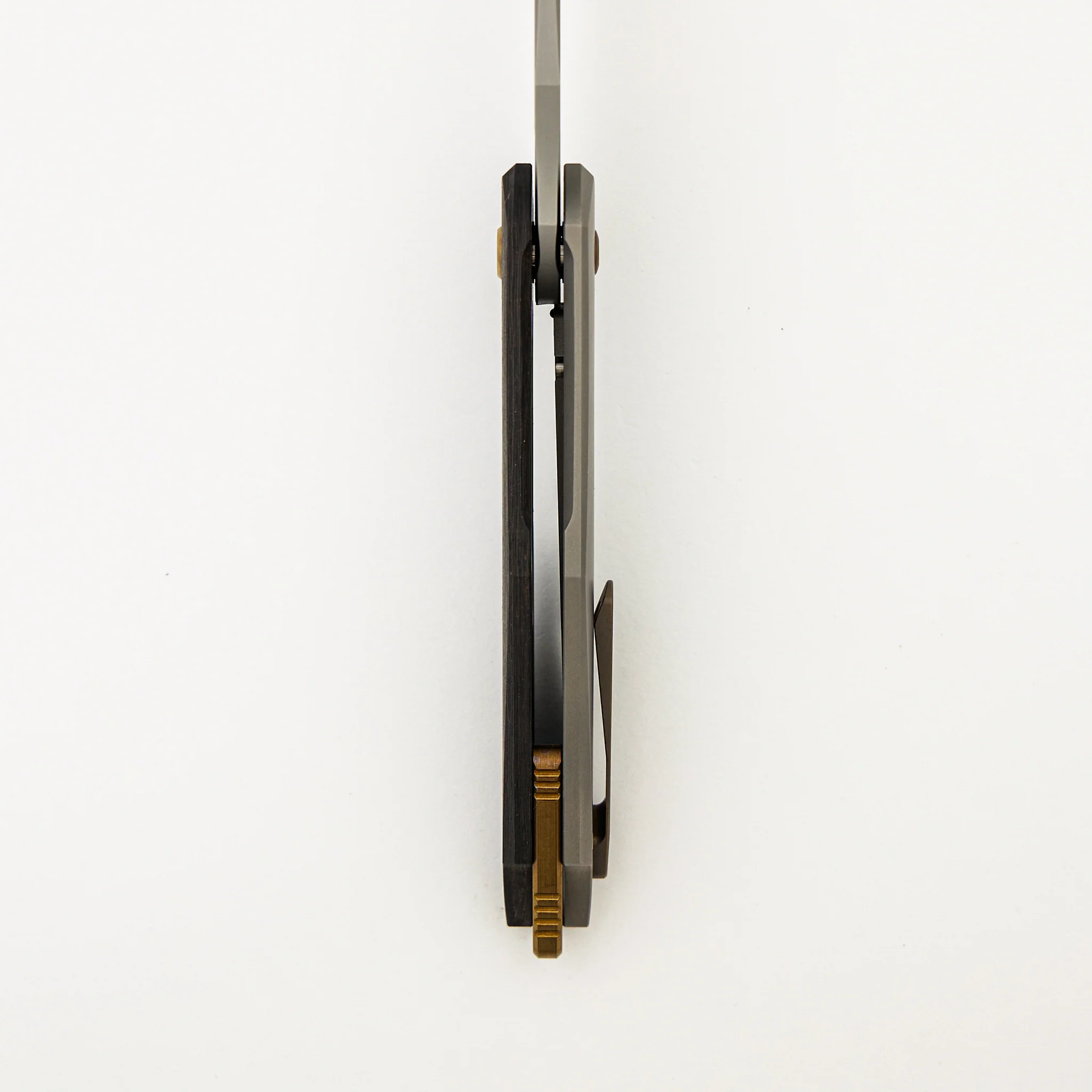 Arius - Gen. 2 - Titanium/Copper Carbon Fiber Handle - CTS-XHP Blade - Image 7