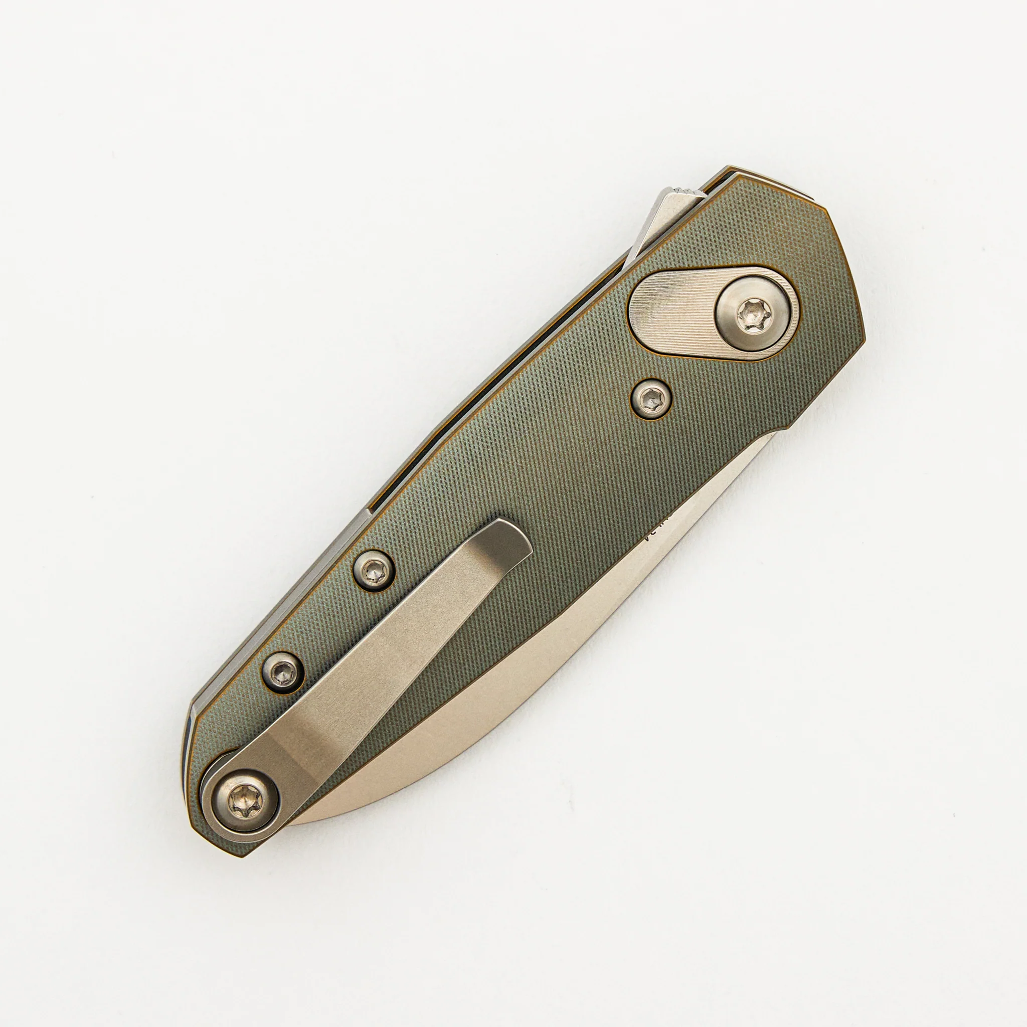 Aros - Cuprum/Satin Titanium Handle - RWL34 Blade - Image 4