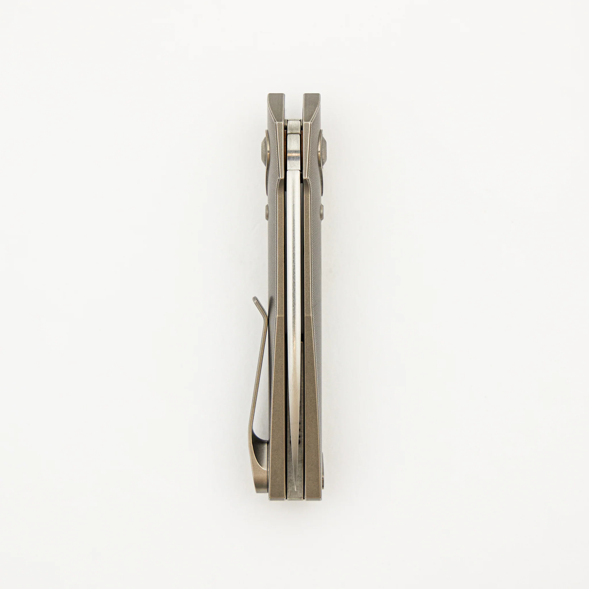 Aros - Grey/Satin Titanium Handle - RWL34 Blade - Image 5