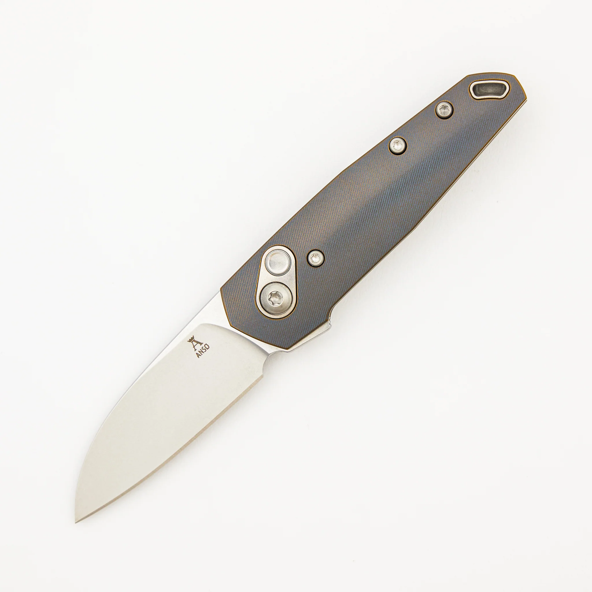 Aros - Kobolt/Satin Titanium Handle - RWL34 Blade