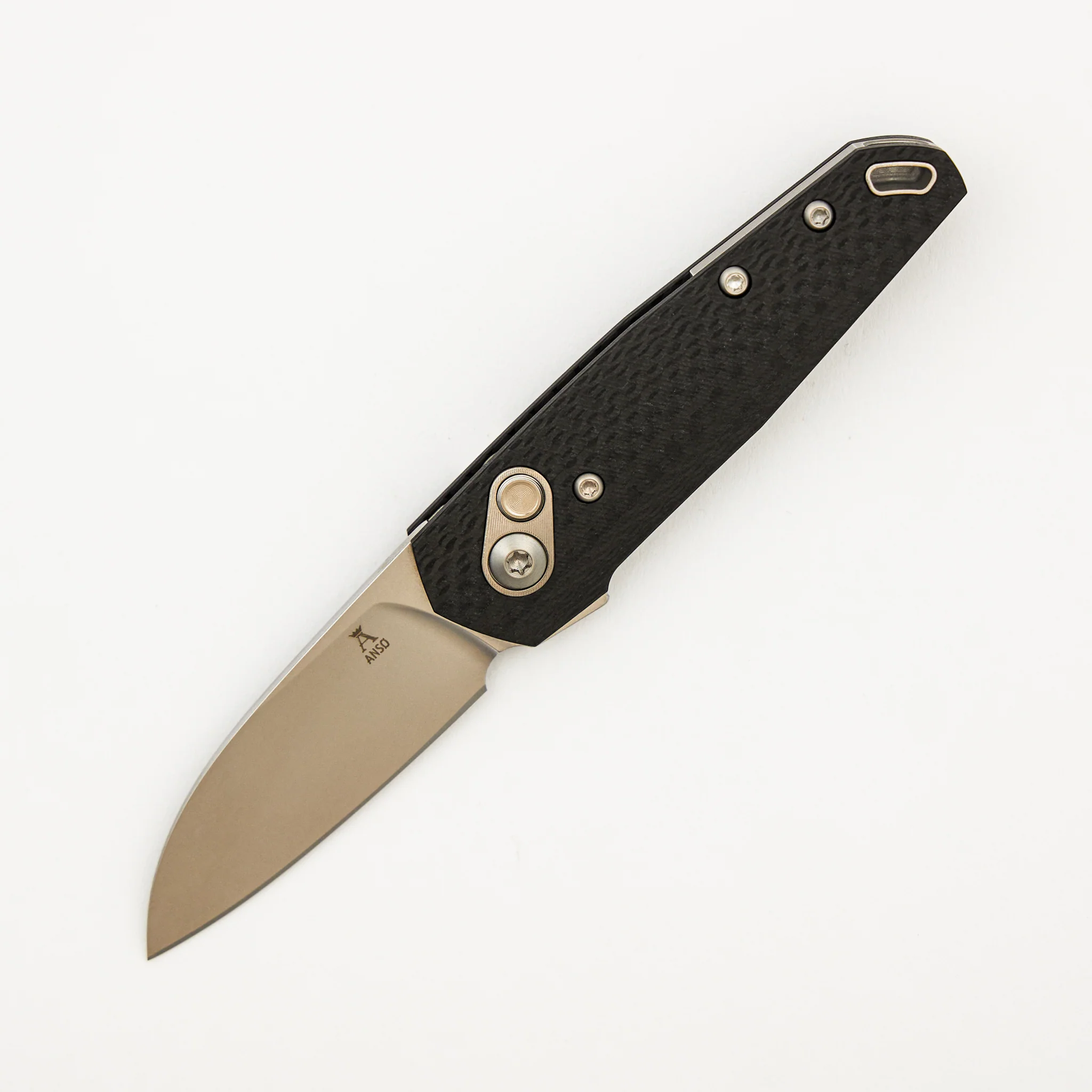 Aros - Satin - Carbon Fiber Handle - RWL34 Blade