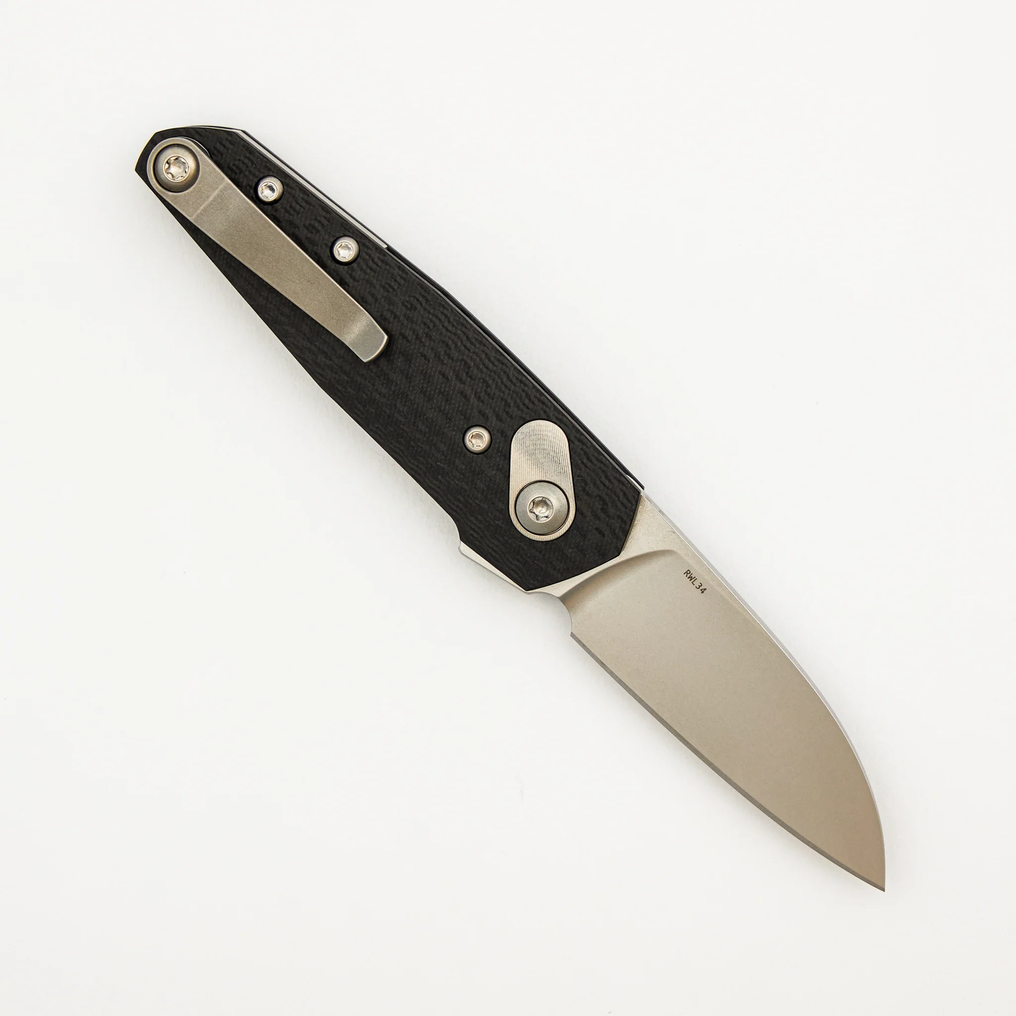 Aros - Satin - Carbon Fiber Handle - RWL34 Blade - Image 2