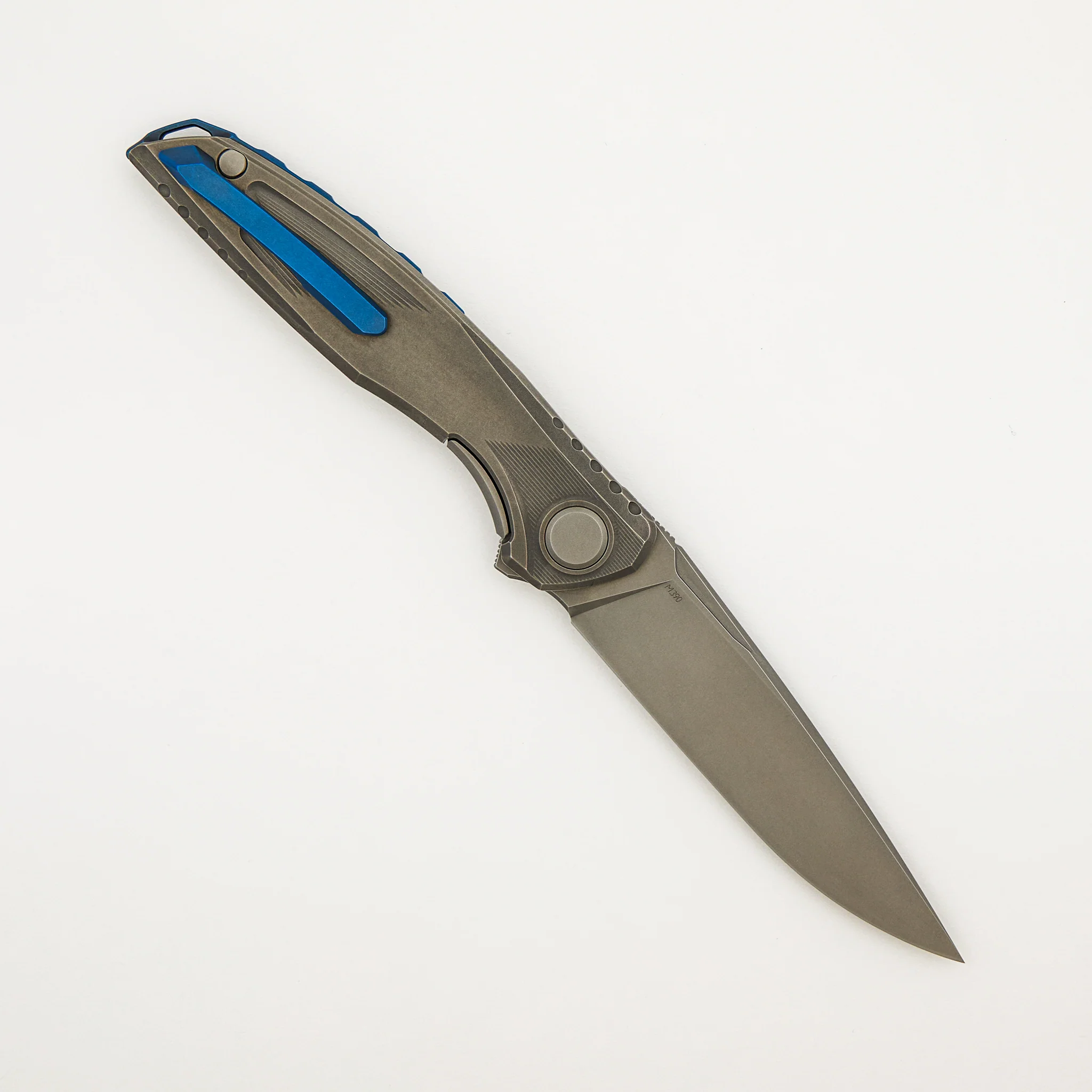 Astrum W/ Blue Accents - M390 Blade - MRBS - Image 2