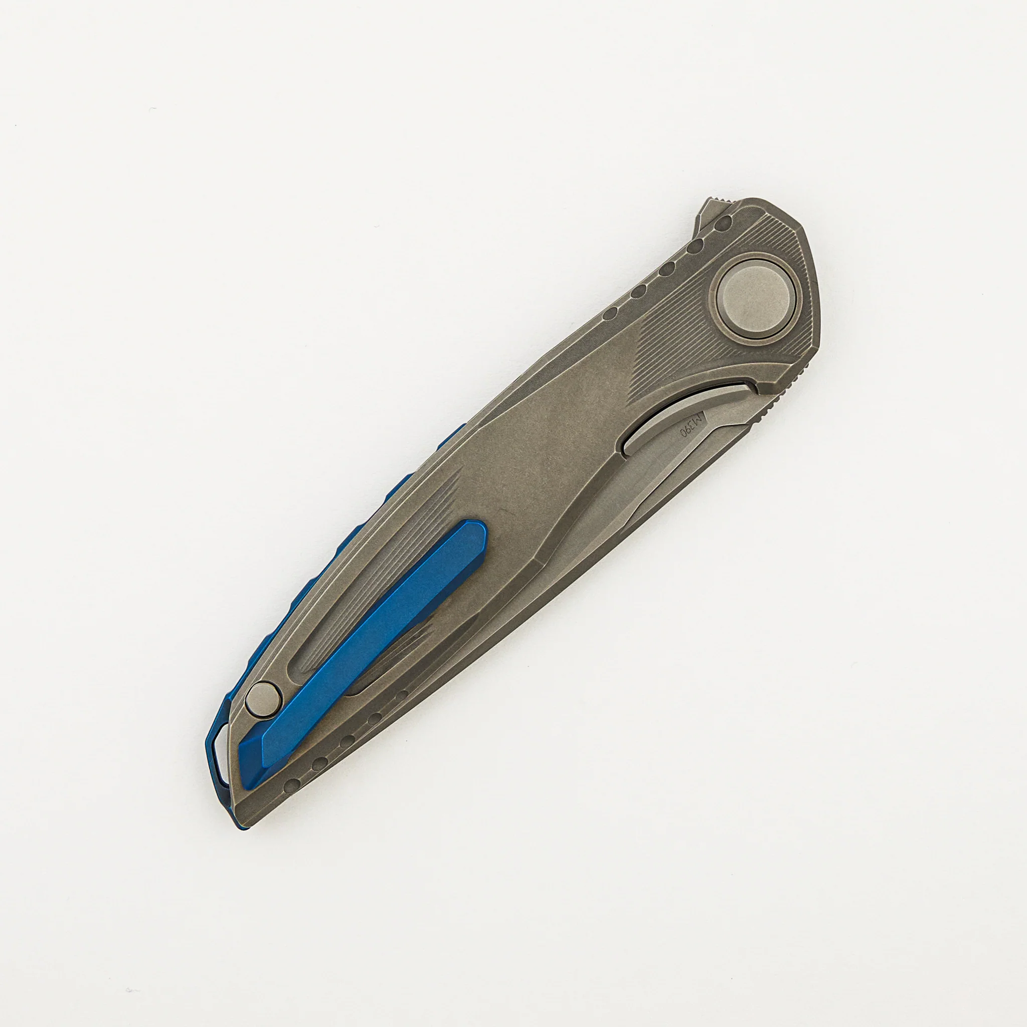 Astrum W/ Blue Accents - M390 Blade - MRBS - Image 4
