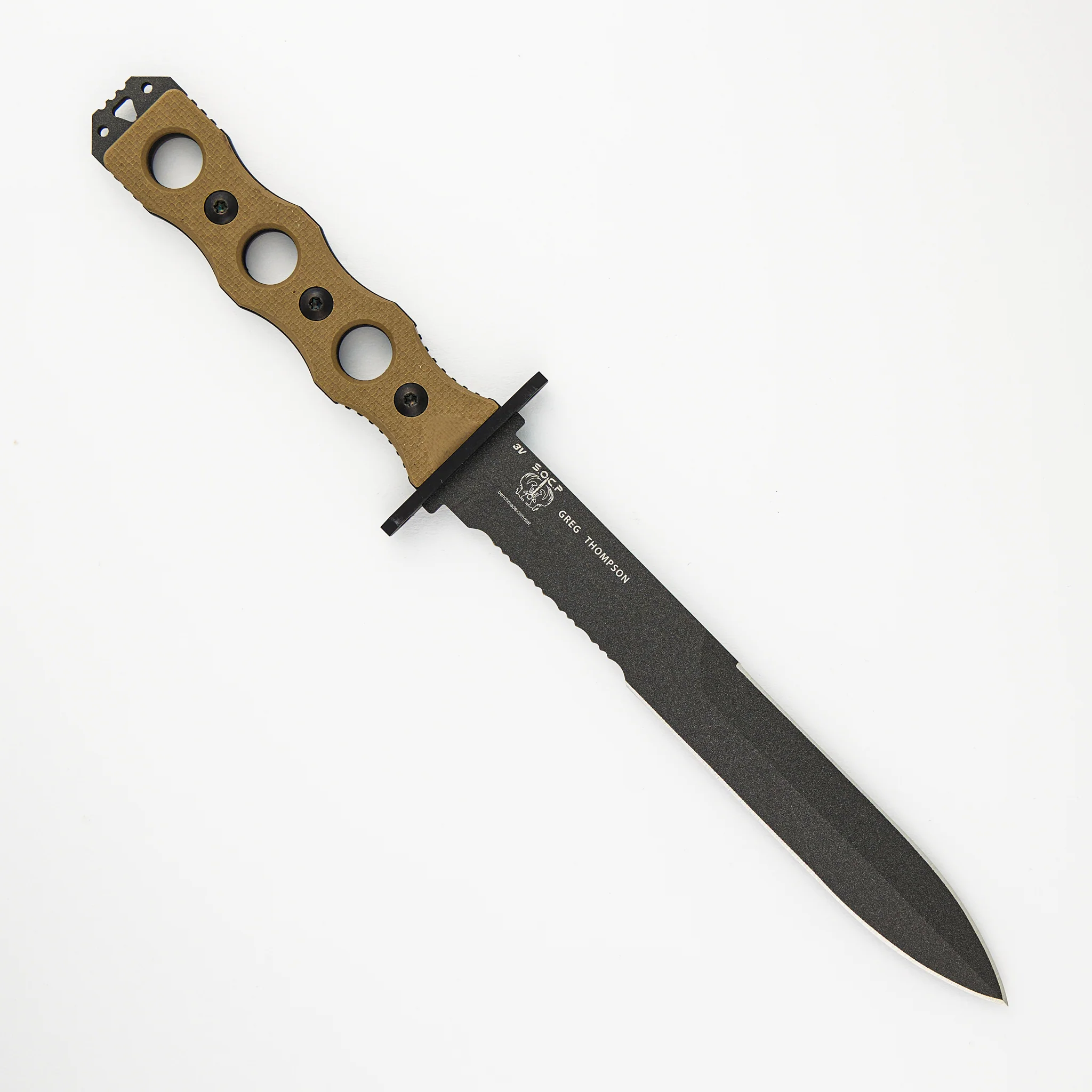 SOCP Fixed Blade 185SBK-1 (Greg Thompson Design) - Image 2