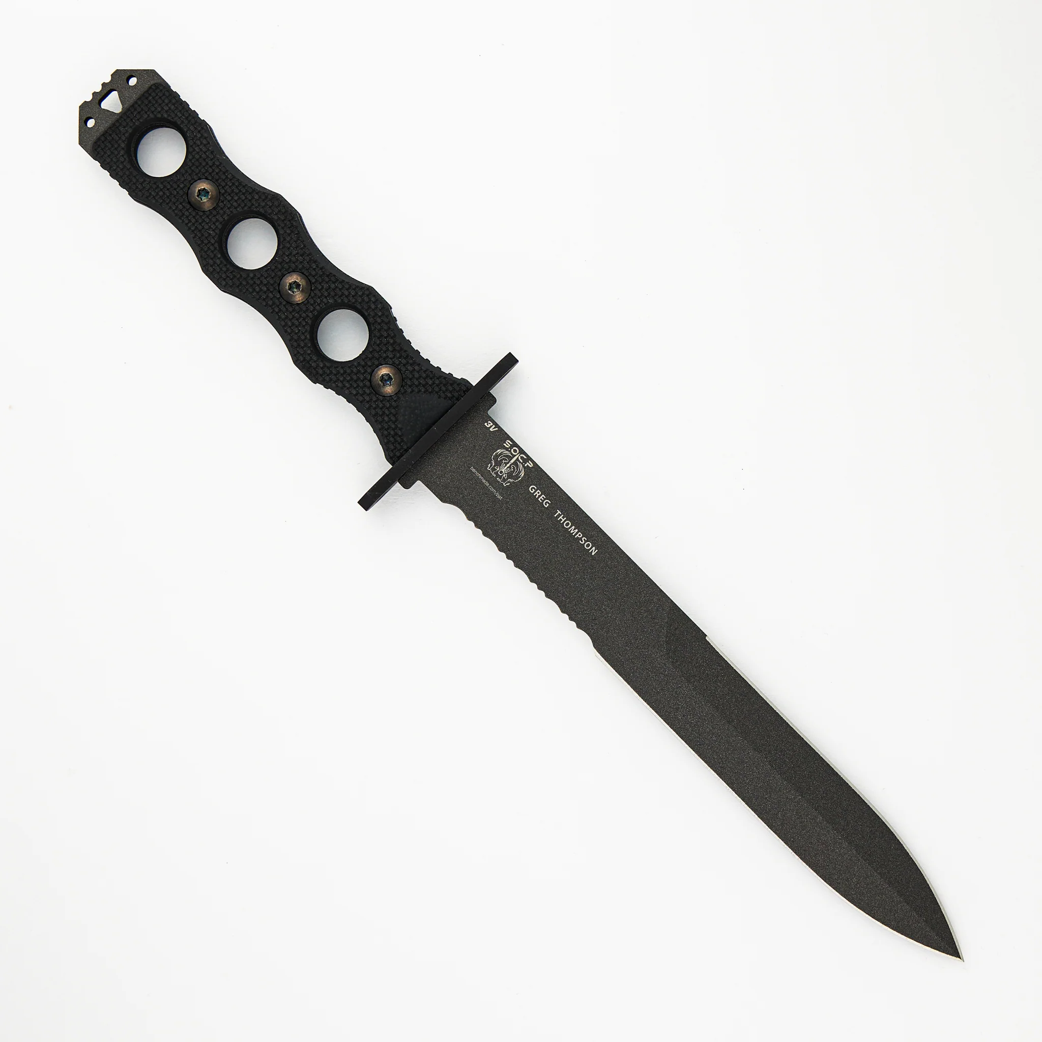 SOCP Fixed Blade 185SBK (Greg Thompson Design) - Image 2