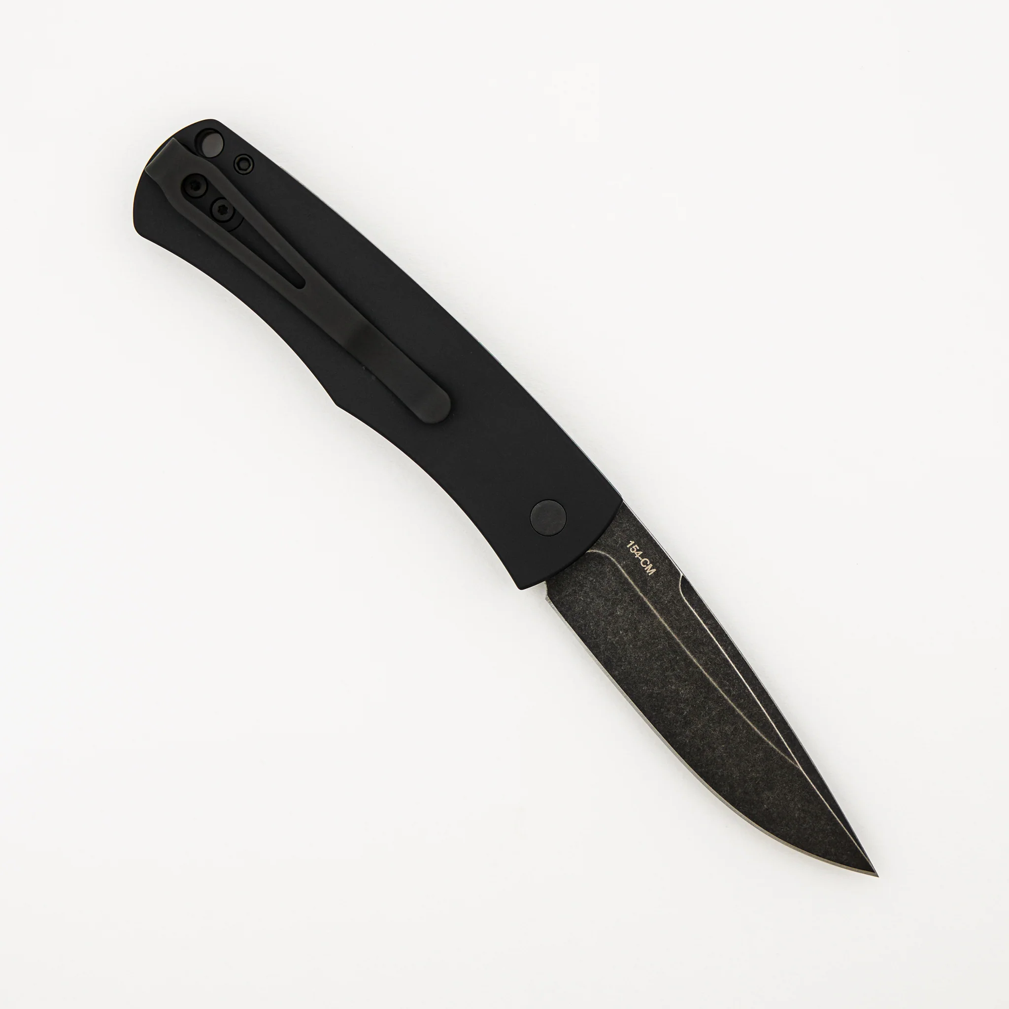 BR-1.7 "Whiskers" Design LTD-GREEN DLCW - Black Handle - Green Textured Bolster - 154CM Blade - Image 2