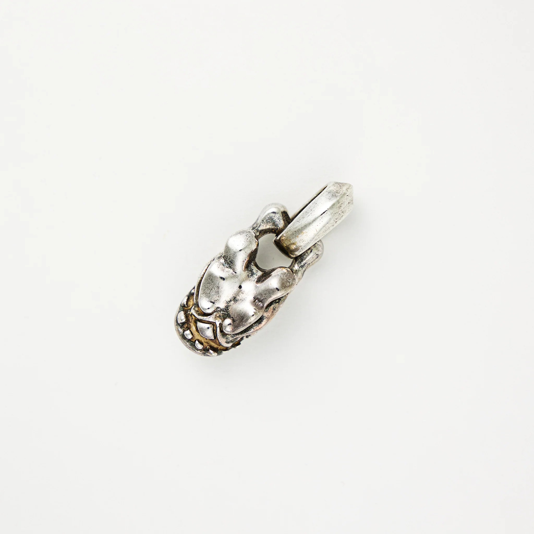 Bulldog Pendant Keychain