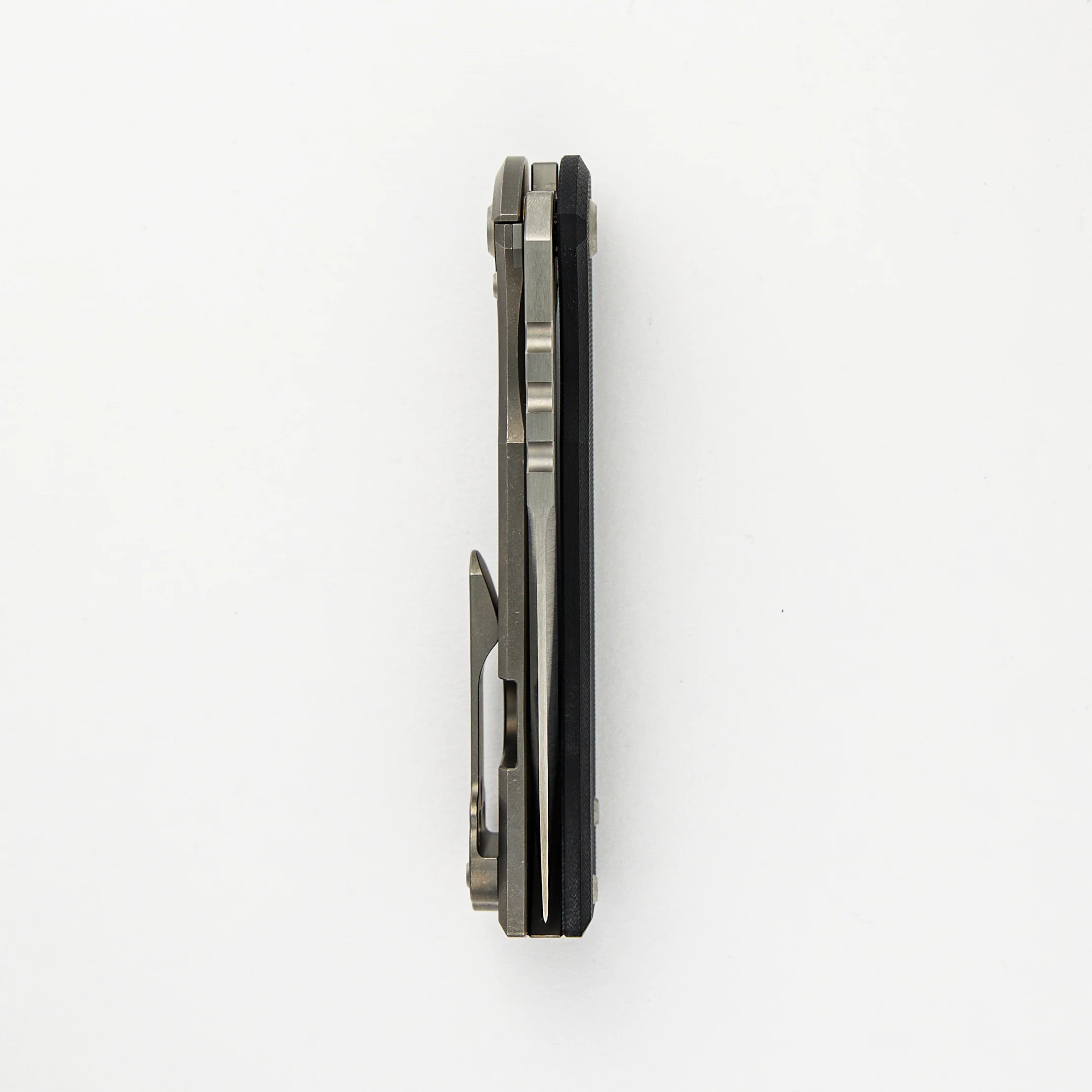 Redencion 229 Kickstop – Tanto M390 Blade – Black G10 Handle - Image 5