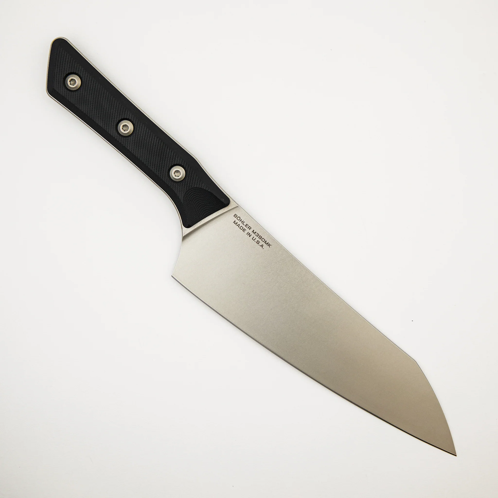 Chef Knife - G-10 Black - Stonewash Standard - 3000-10 BK - Image 2