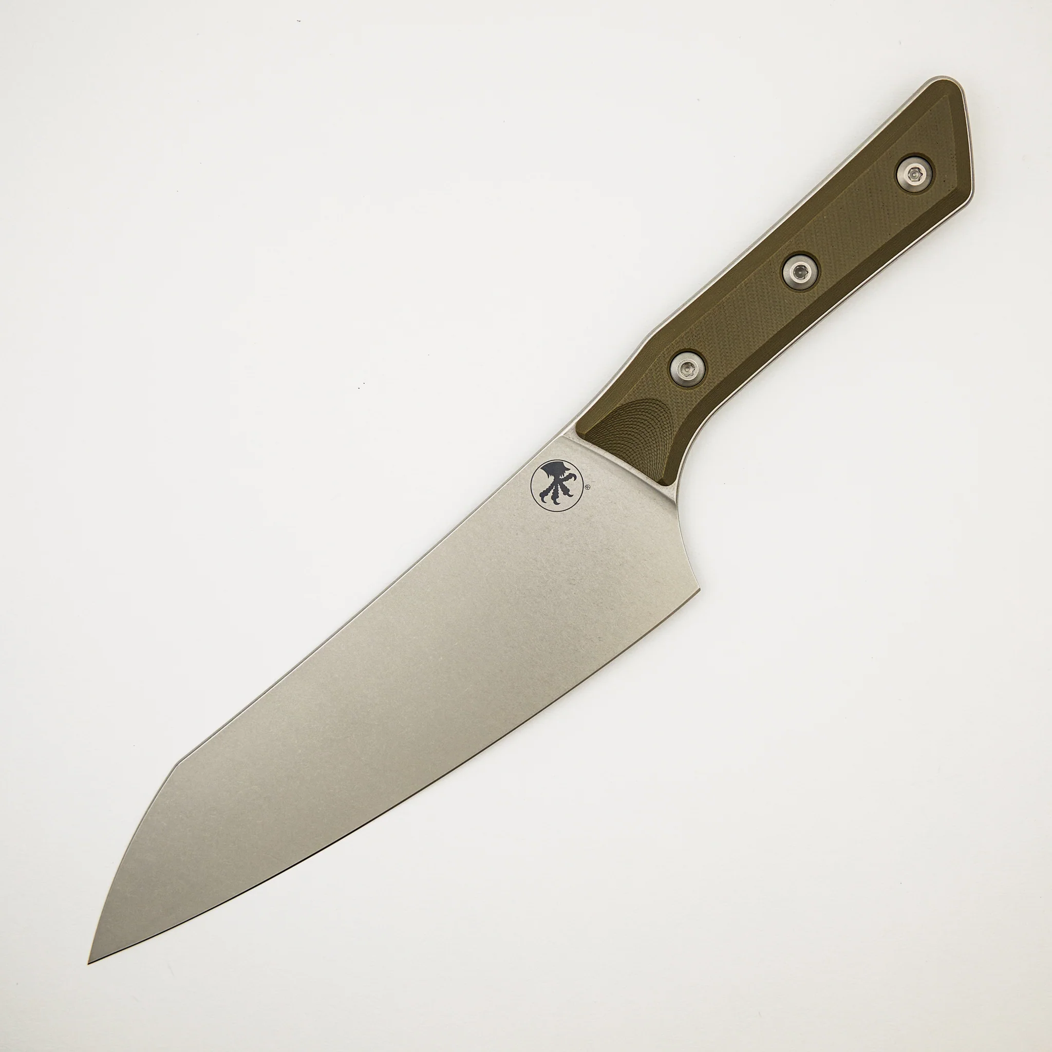 Chef Knife - G-10 OD Green - Stonewash Standard - 3000-10 OD