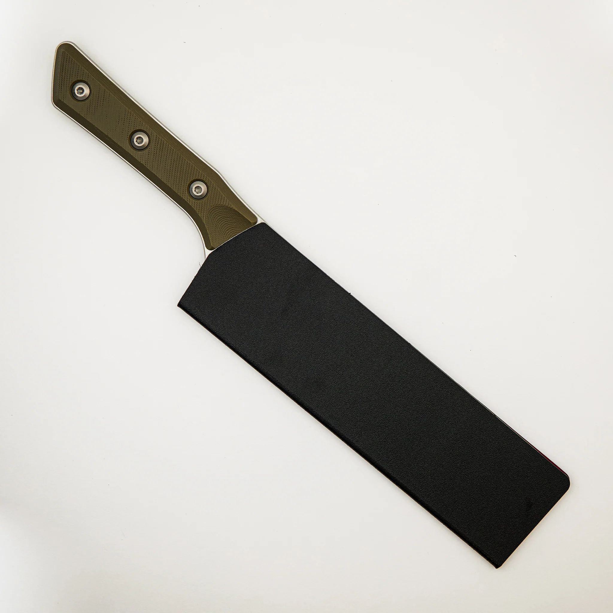 Chef Knife - G-10 OD Green - Stonewash Standard - 3000-10 OD - Image 4