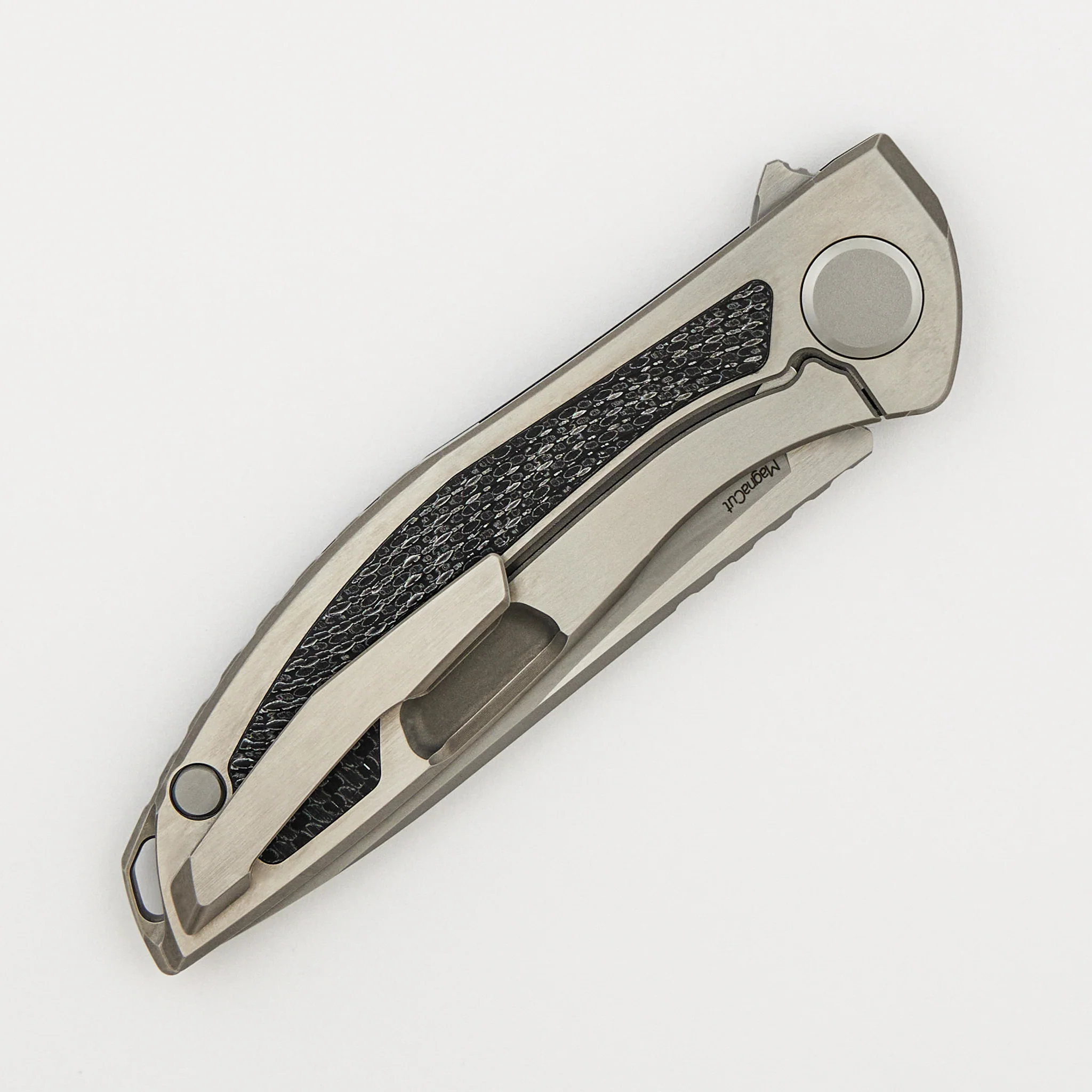 Chris Reeve Collaboration HatiOn CGG - MagnaCut Blade - Titanium/Black Alutex Handle - MRBS - Completed - Image 4