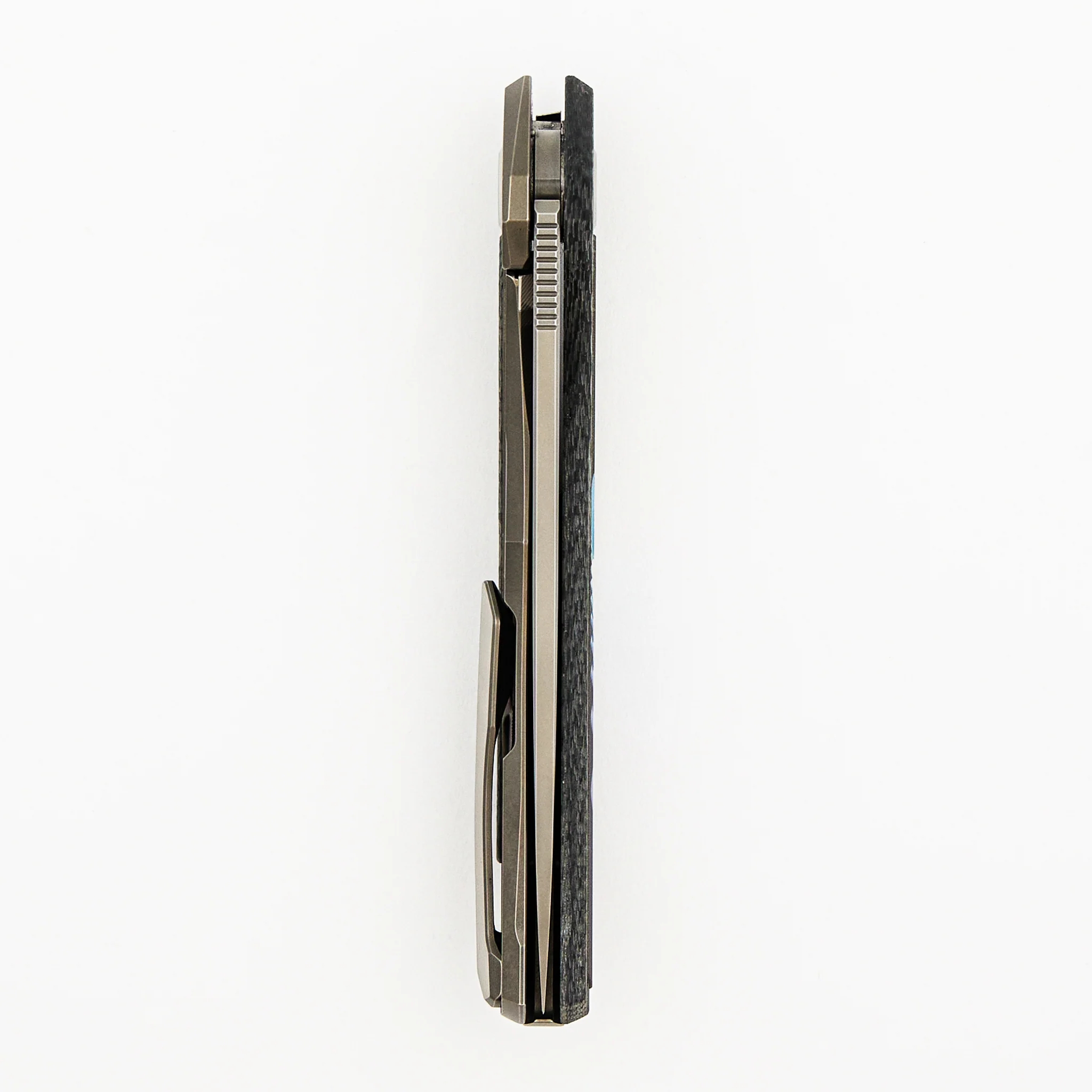 Chris Reeve Collaboration UniQuantum - Custom Division - Unique Graphic - Silver Alutex - S90V Blade - SRRBS - Image 5