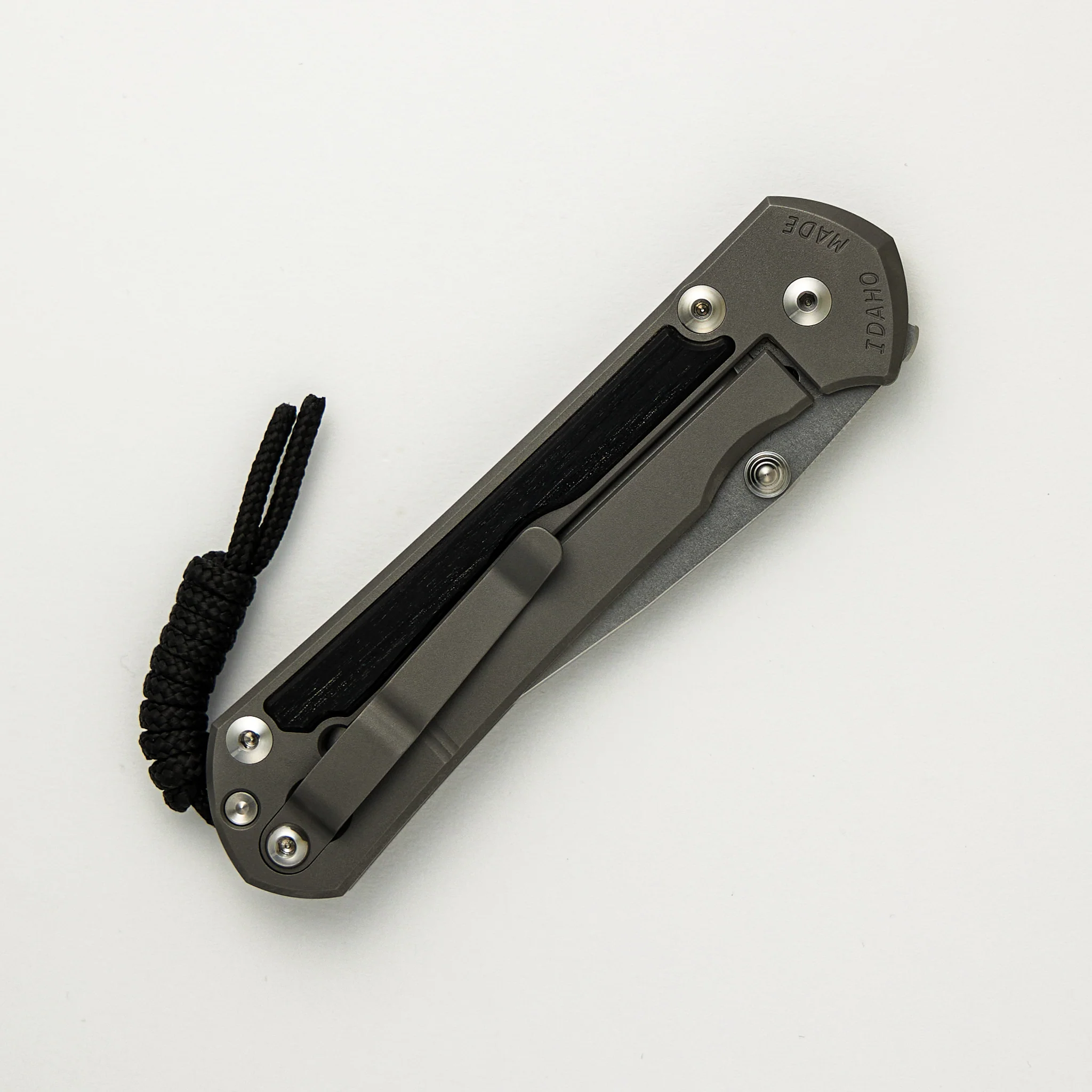 Large Sebenza 31 Bog Oak Inlay - CPM MagnaCut Blade - Silver Double Thumb Lugs - Image 32
