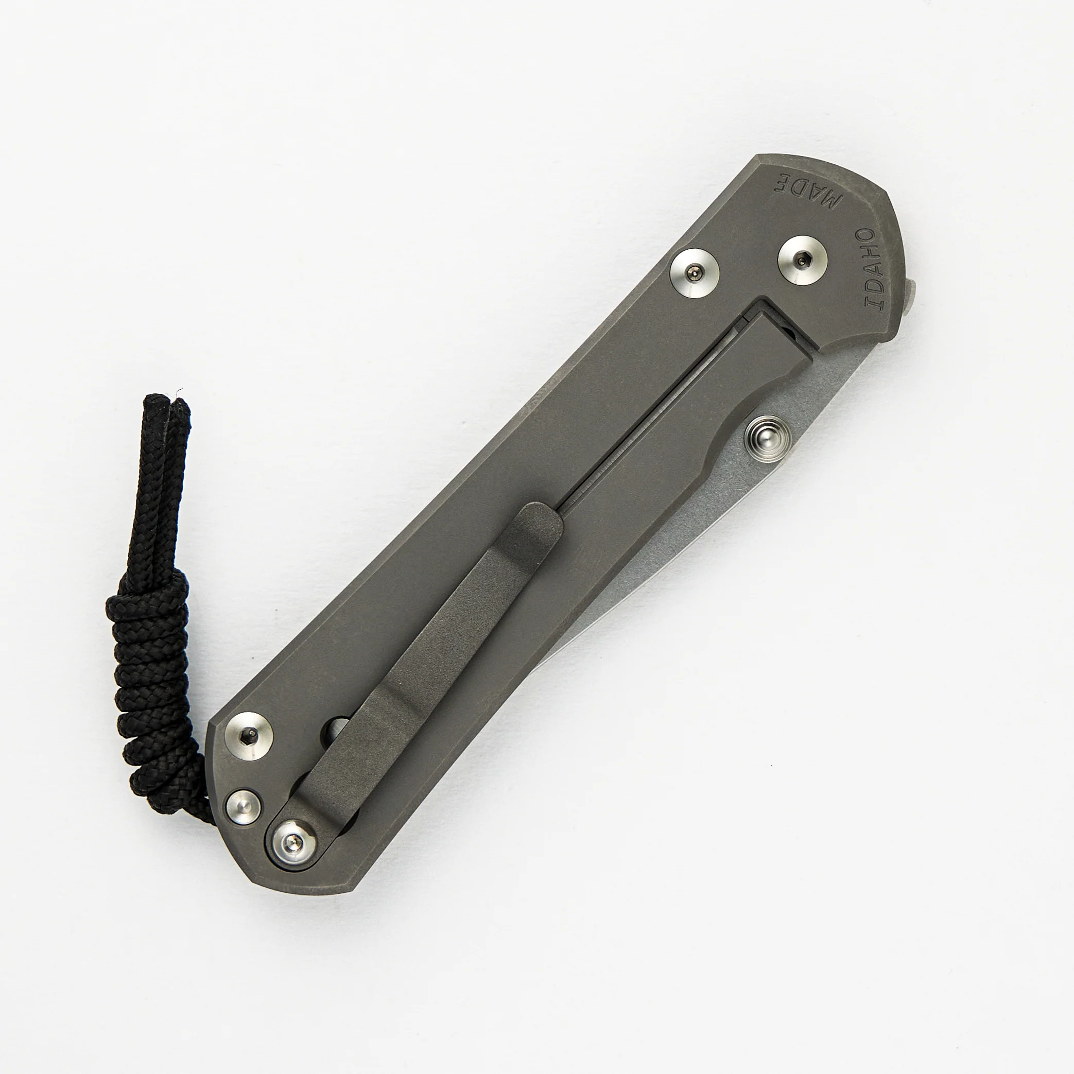 Large Sebenza 31 - Drop Point Polished CPM MagnaCut Blade - Glass Blasted - Silver Double Thumb Lugs - Image 4