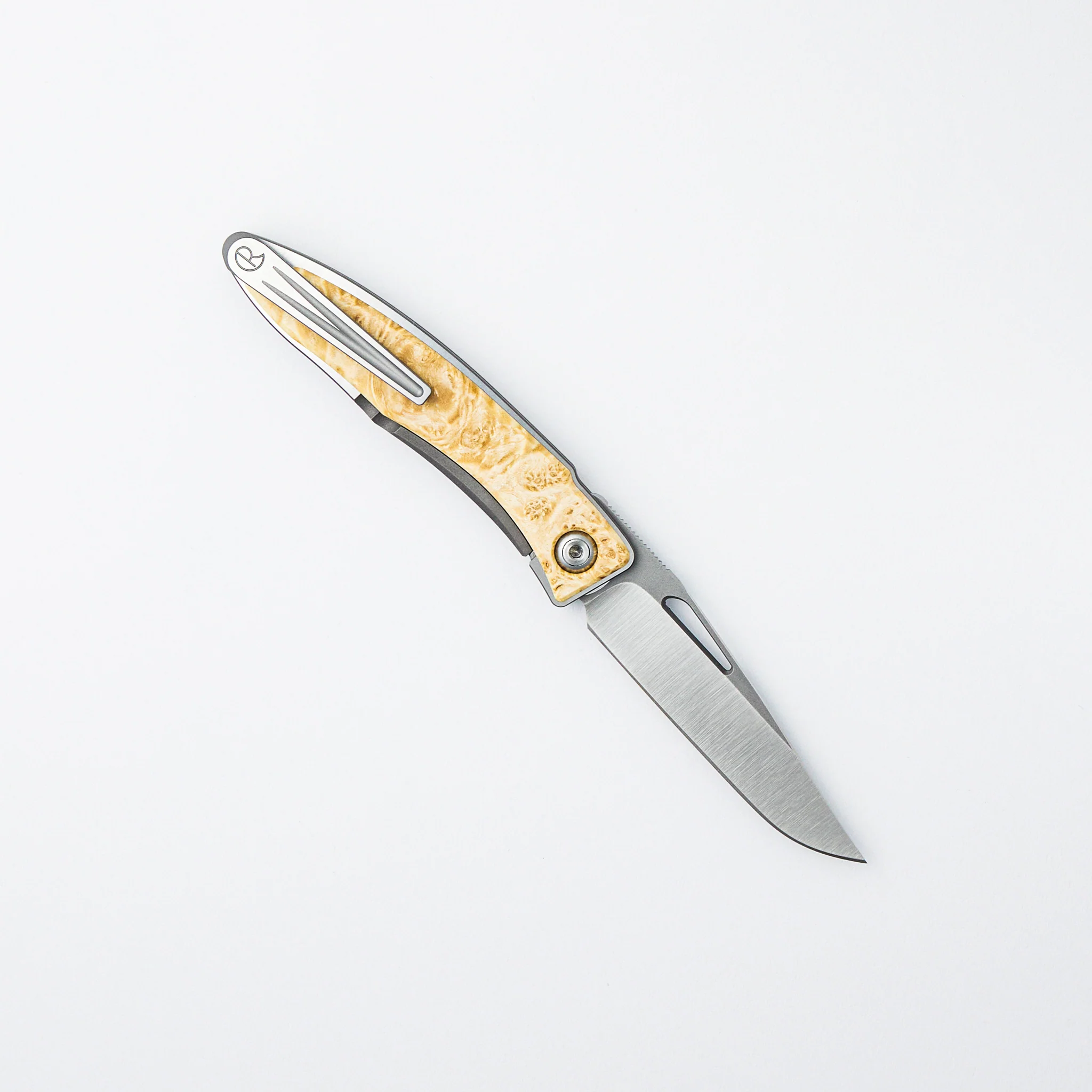 Mnandi - Box Elder Inlay - CPM MagnaCut Blade - Image 2