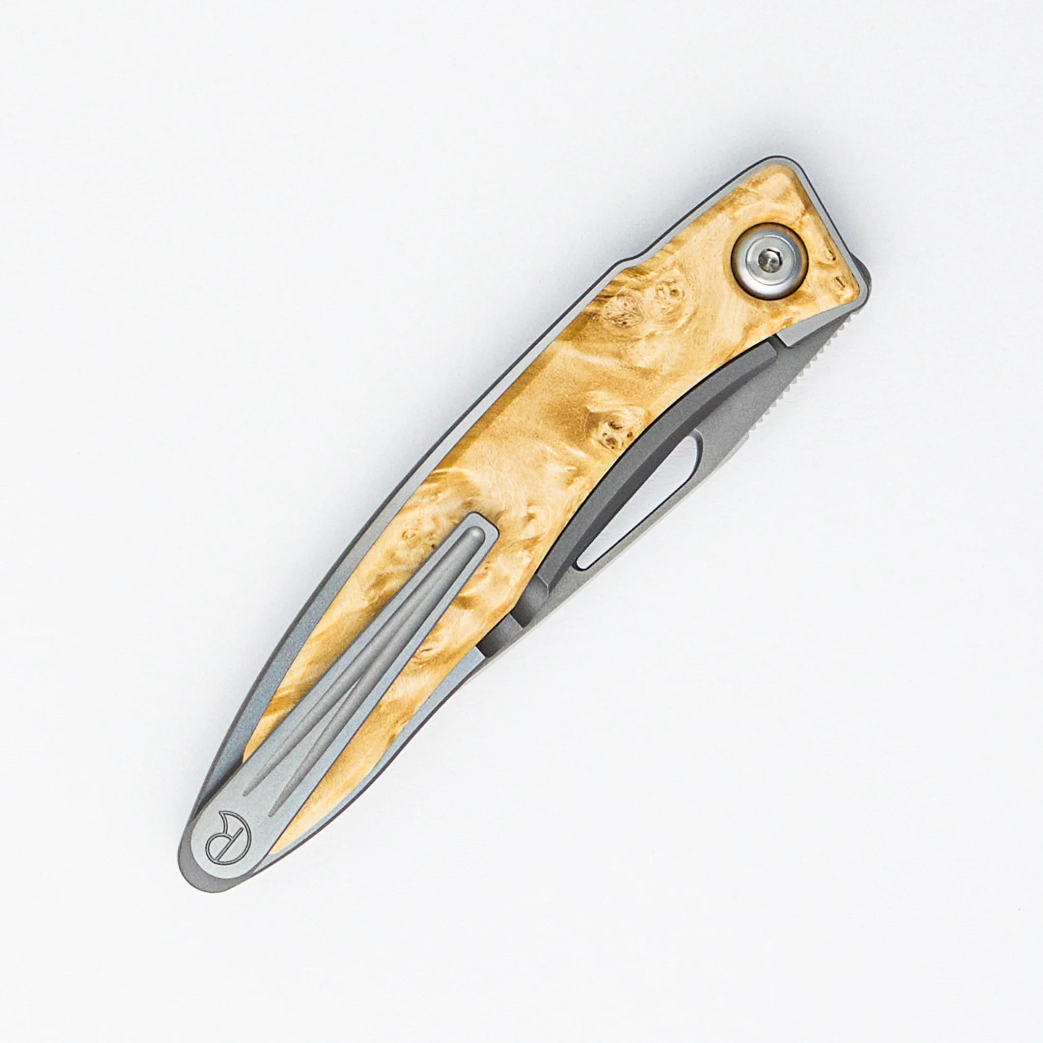 Mnandi - Box Elder Inlay - CPM MagnaCut Blade - Image 32