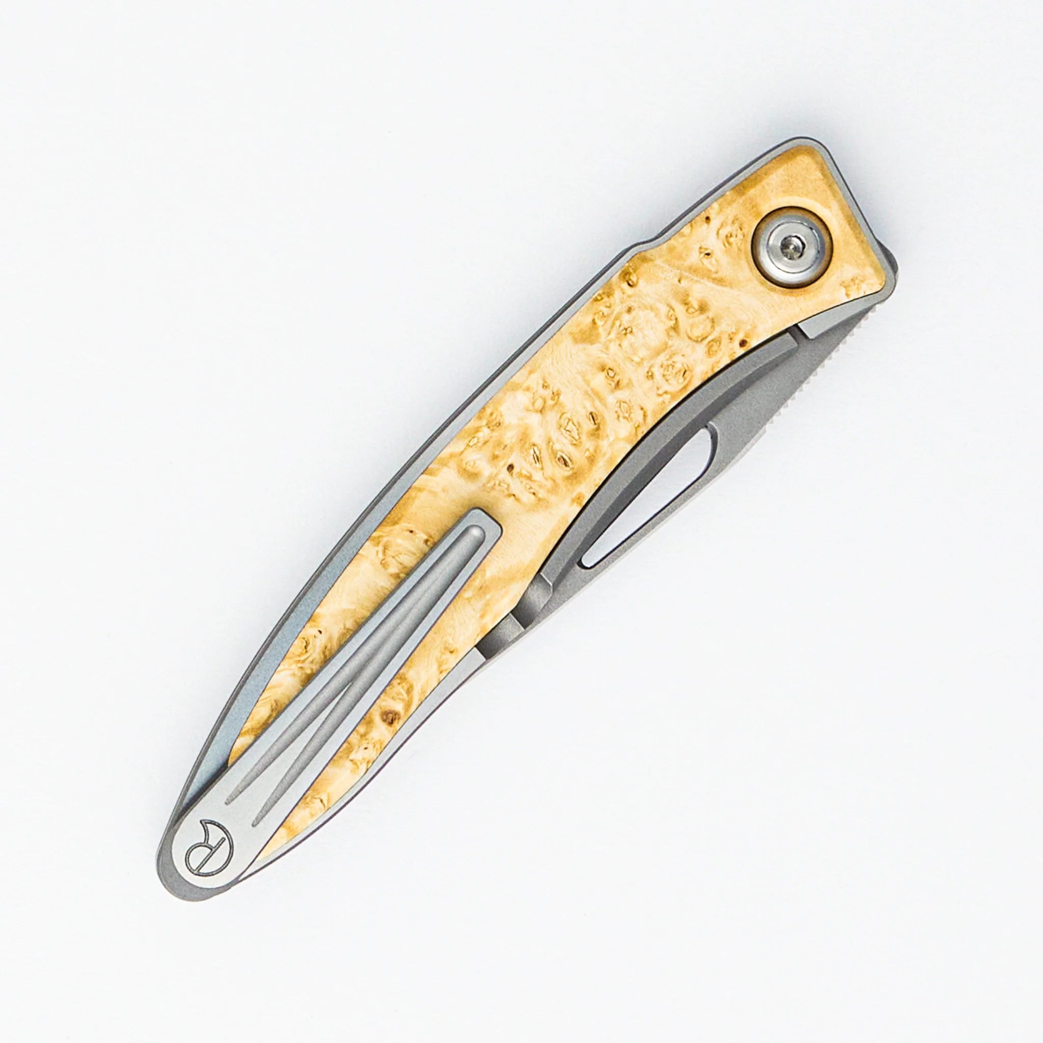 Mnandi - Box Elder Inlay - CPM MagnaCut Blade - Image 39