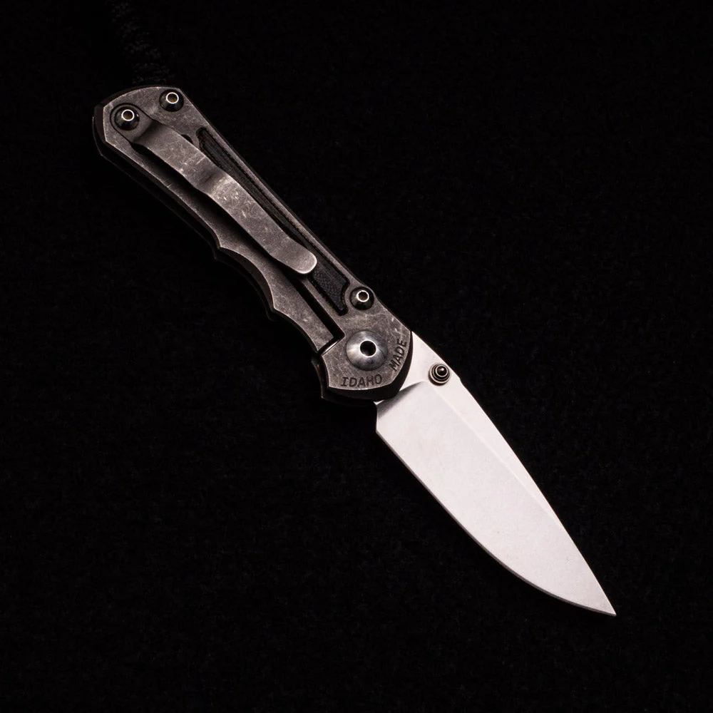 SMALL INKOSI – BLACK CANVAS MICARTA INLAY – CPM S35VN BLADE - Image 2