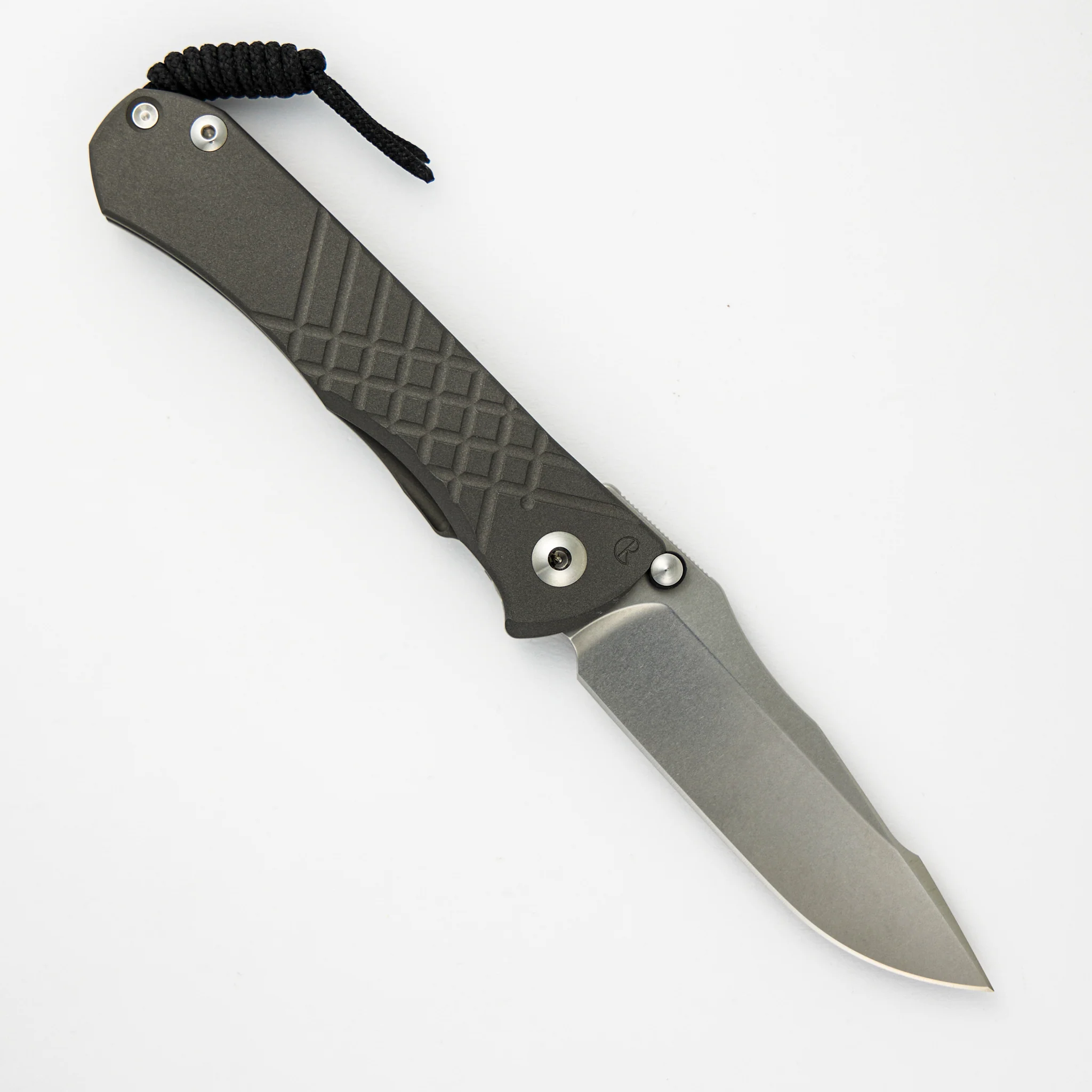Umnumzaan Lefty - Drop Point CPM MagnaCut Blade - Titanium Handle