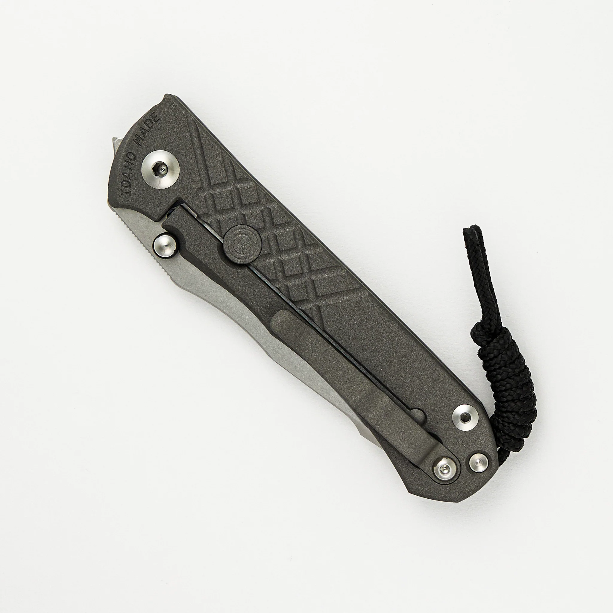 Umnumzaan Lefty - Drop Point MagnaCut Blade - Titanium Handle - Image 4