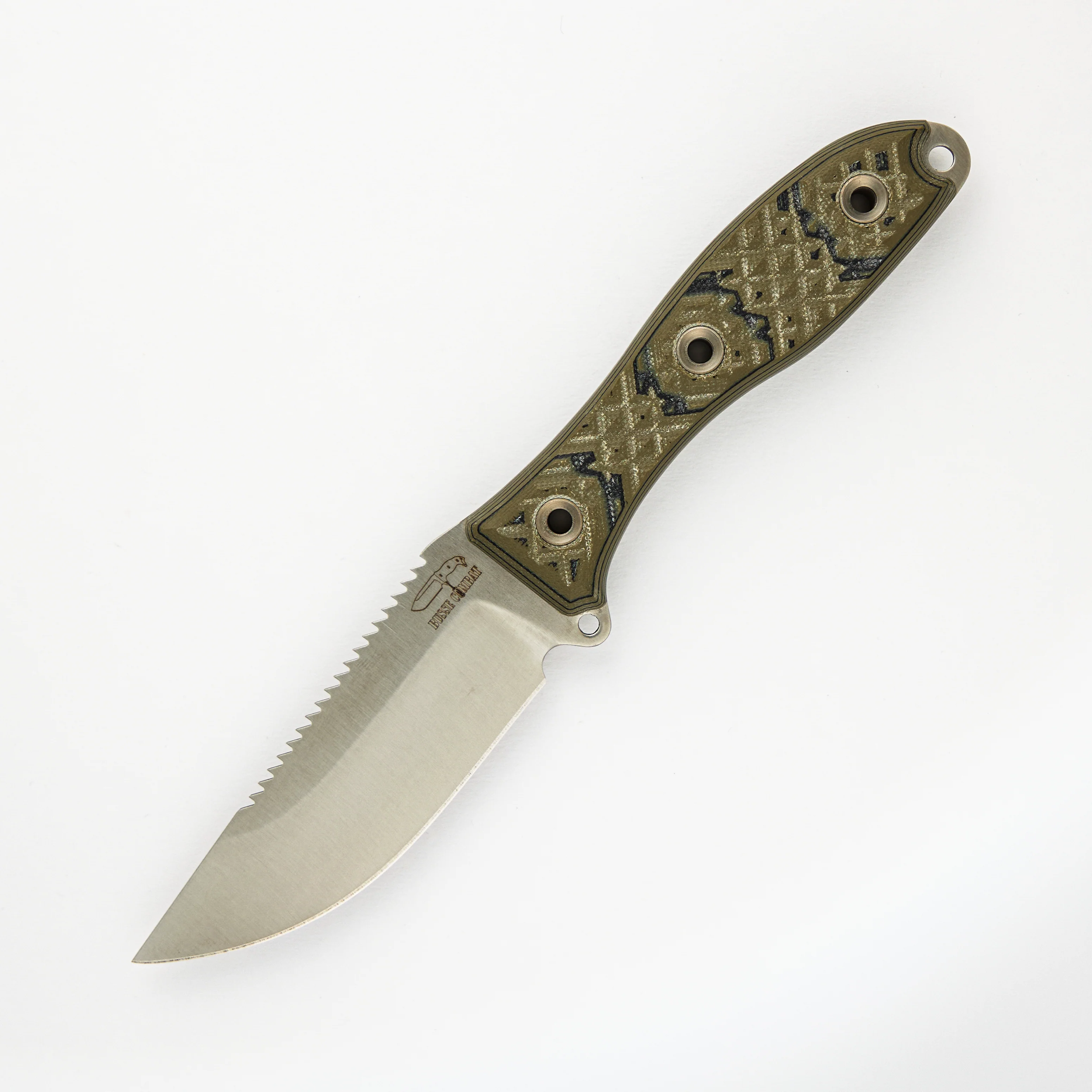 CRAB SHACK SAWBACK FIXED BLADE