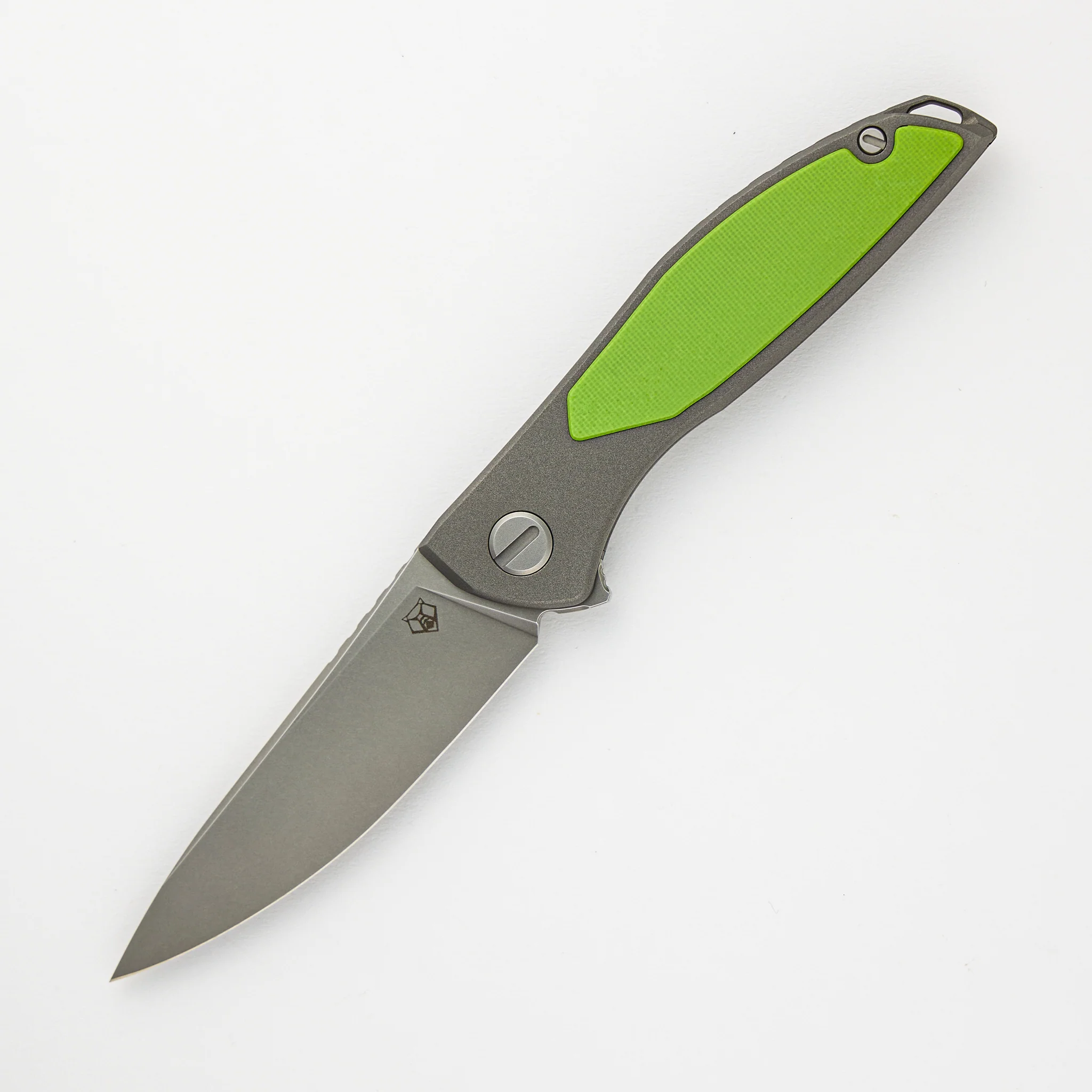 WR Bladeworks Finish "Hydronian" NeOn - M390 Blade - Titanium Handle - MRBS