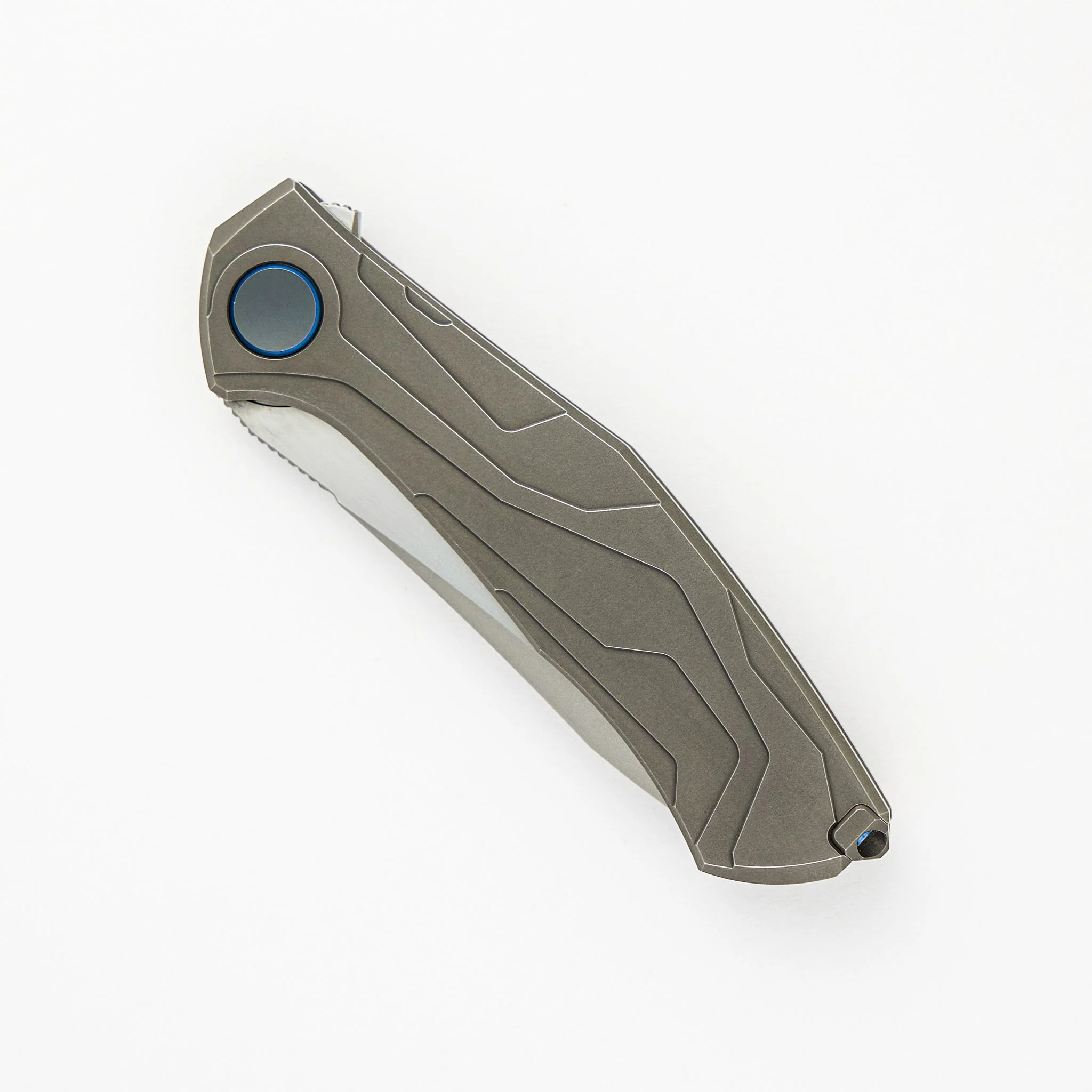 "Limited Edition" Kami Flipper - S110V Blade - Titanium Handle - MRBS (Sinkevich Design) - Image 3
