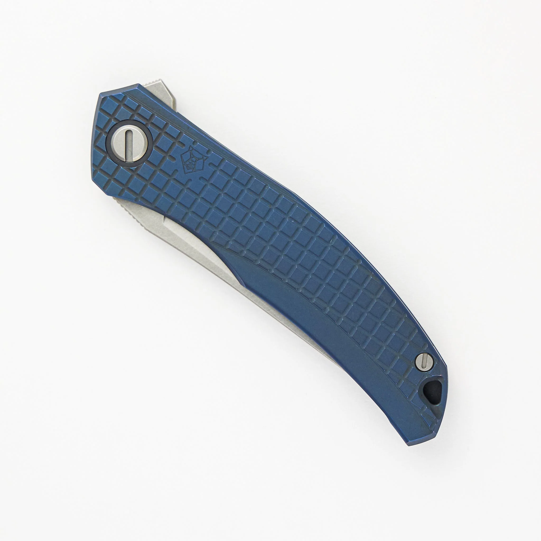 Quantum MEFP - Blue Titanium Handle Scales - Cromax PM Blade - SRBS - Image 3