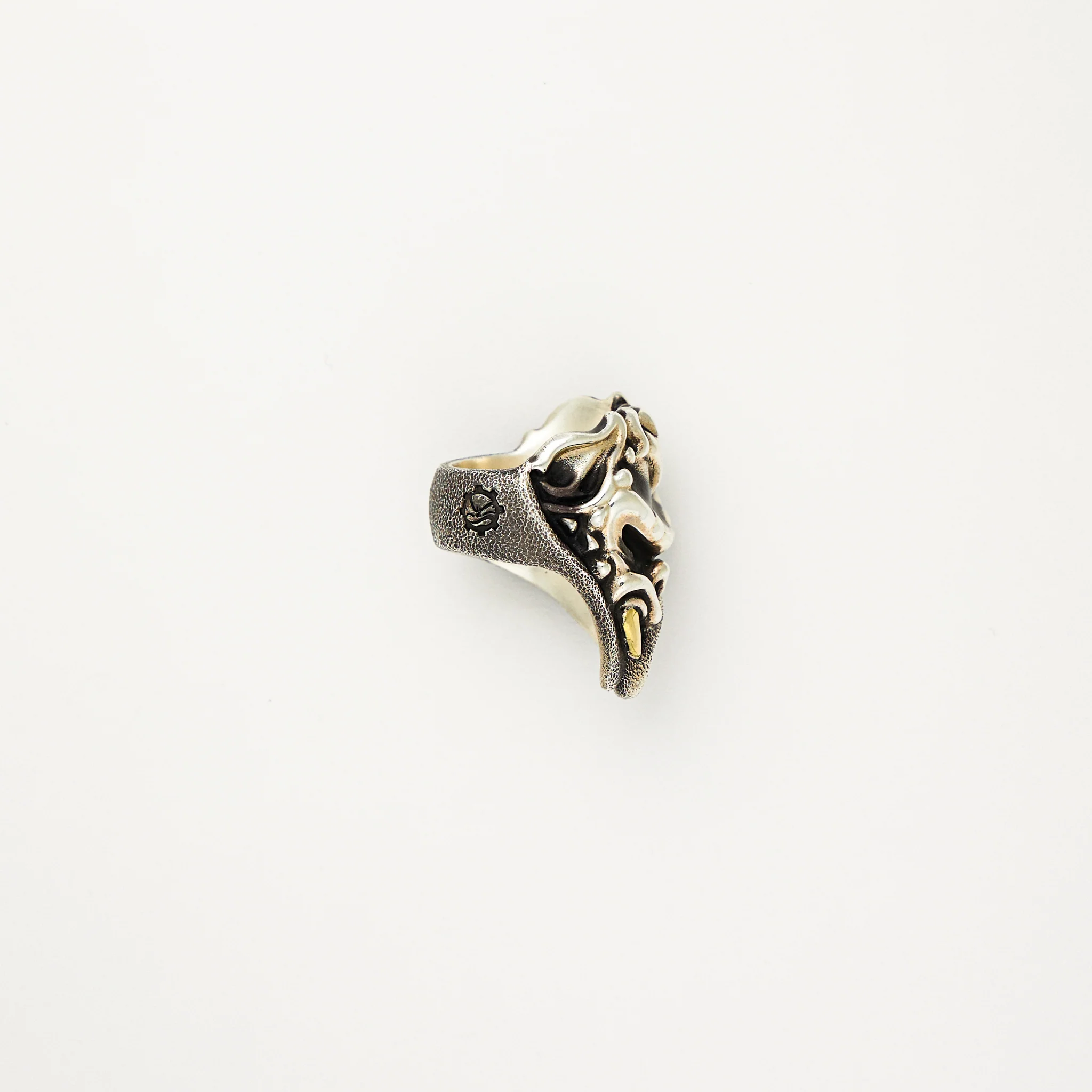 Count Chimpula Puncher W/ Garnet Halloween 2024 Ring - Ag/Au - Image 4