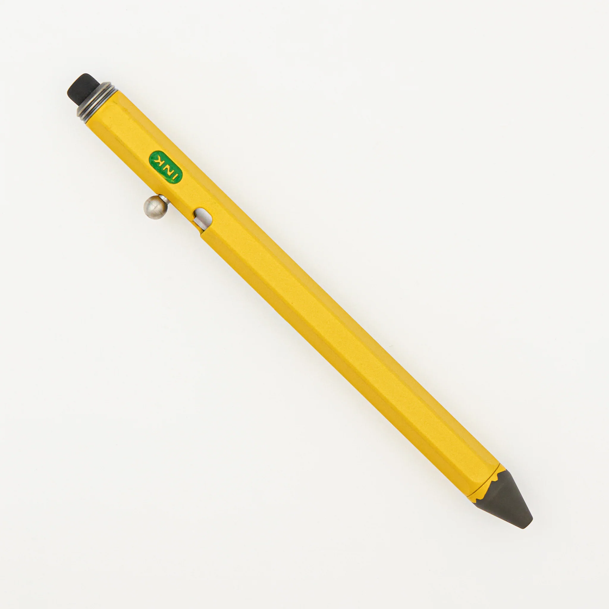 Cptn Axel "Classic Pencil Look" Bolt Action Pen - Titanium - Image 2