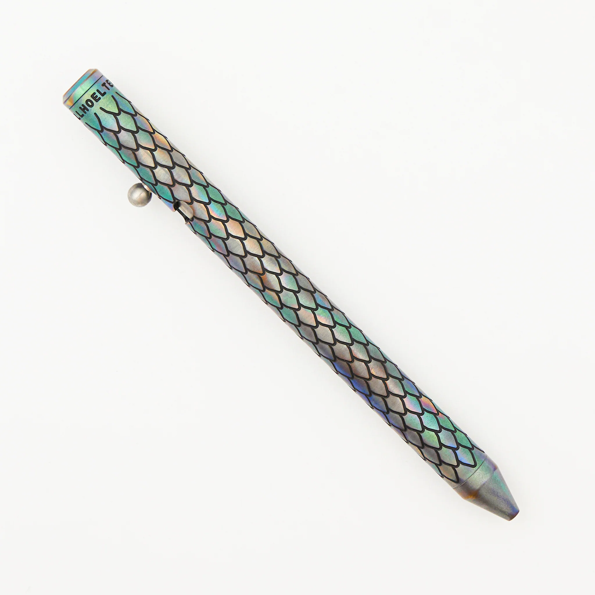 Cptn Axel Full Size TiBolt Pen - Titanium Uberdragon - Image 2