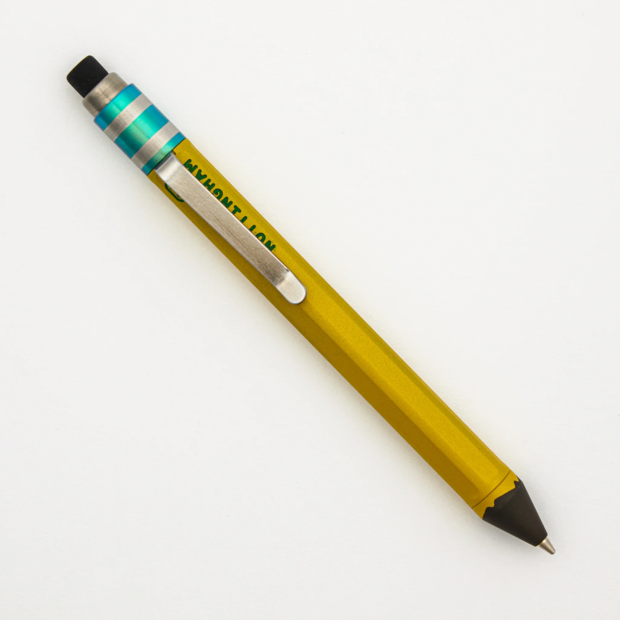 Cptn Axel Leadslinger Pencil - Titanium Old School Standard Tumbled - Image 2
