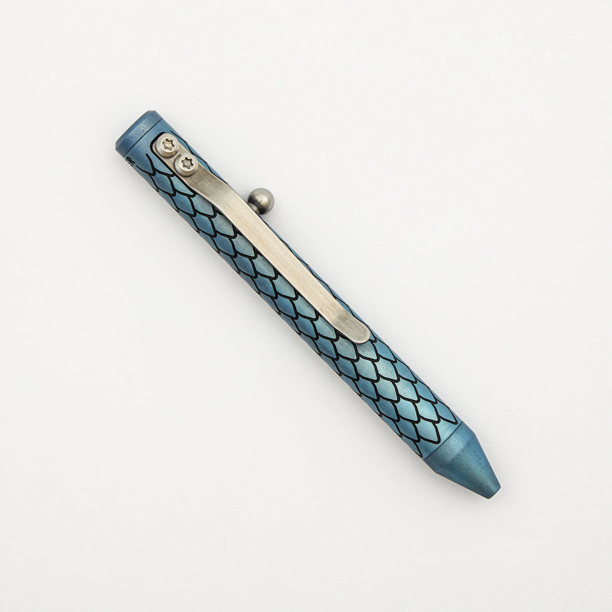 Cptn Axel TinyBolt Pen – Titanium Blue Ice Dragon - Image 2