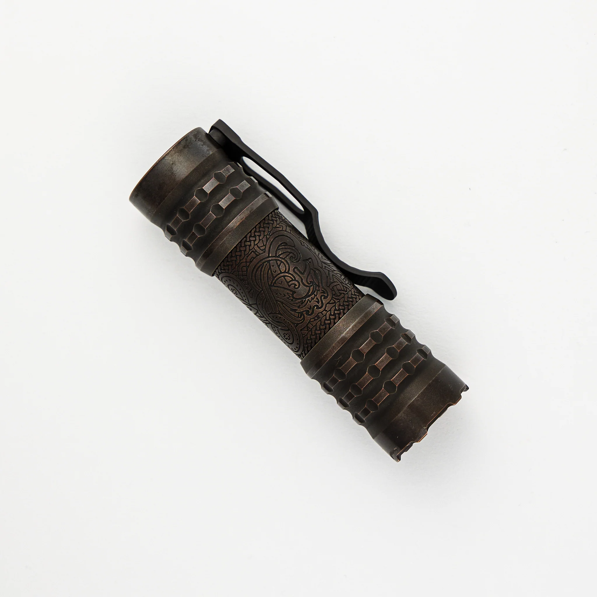 Ti2 Design Viking Pele Torch Custom Flashlight - Copper - Image 2