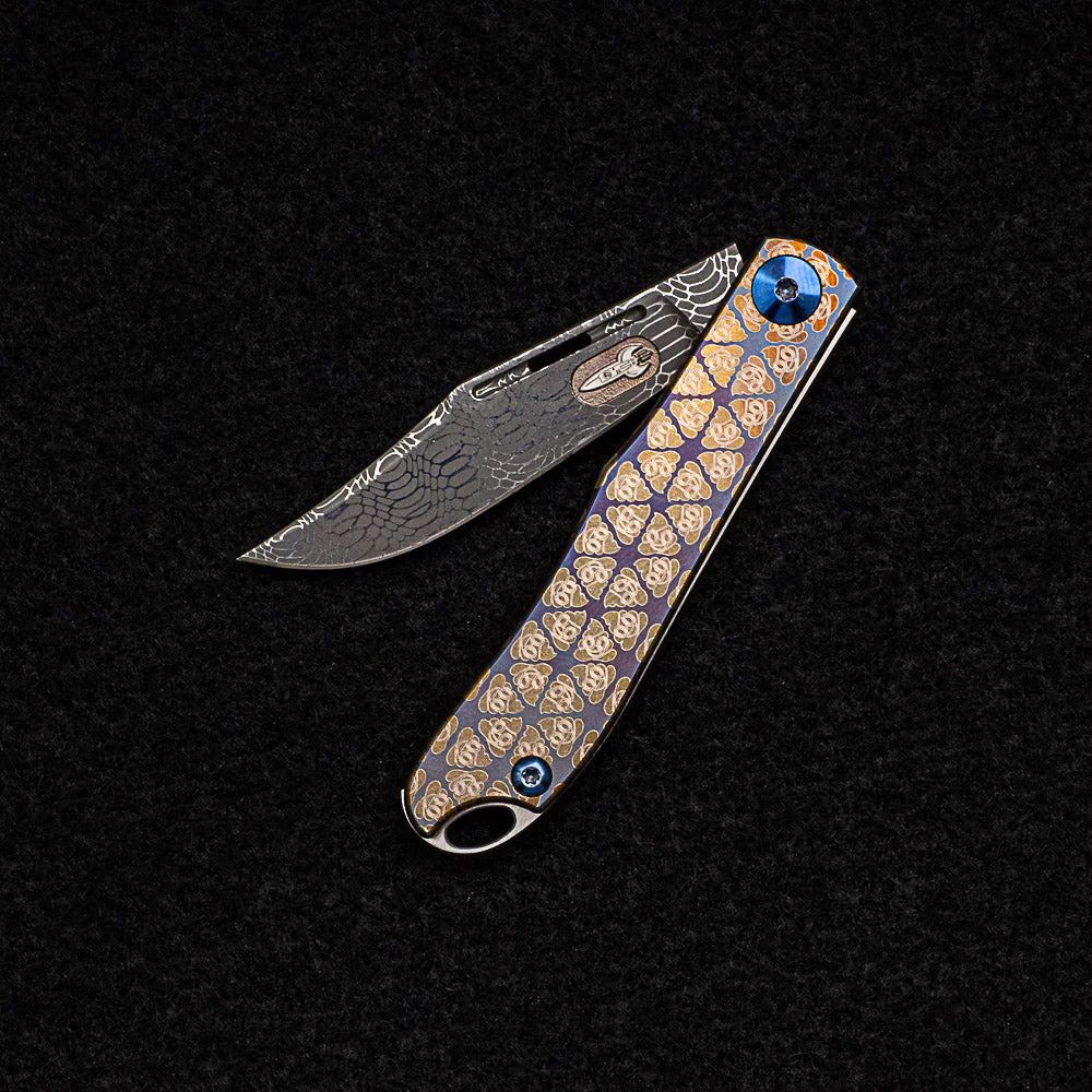 Crappy (Poop Emoji Pattern) "Lanny's Clip" Limited First Run with Vegas Forge Blade - Image 3
