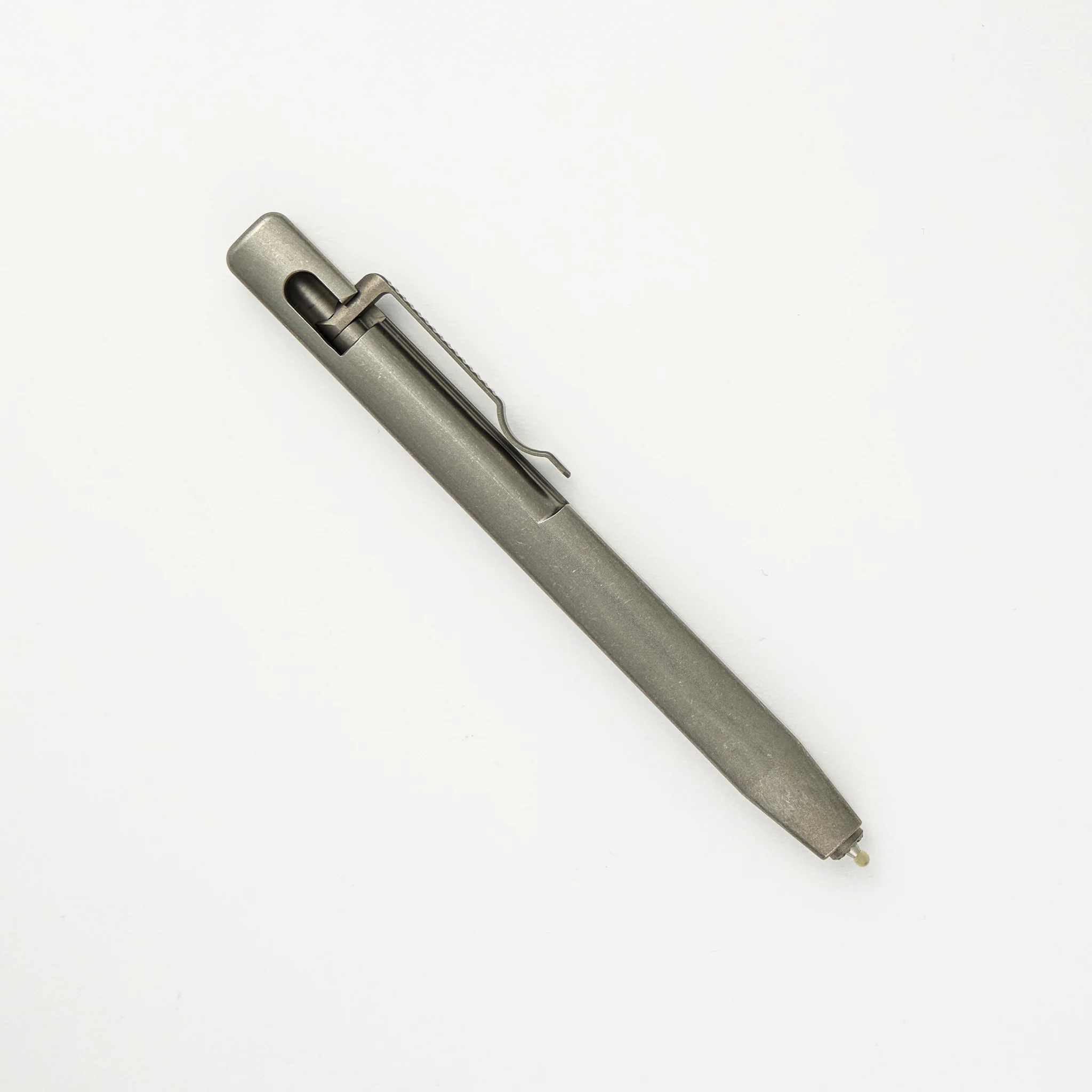 Minotaur Bolt Action Pen - Titanium Sleek - Image 2